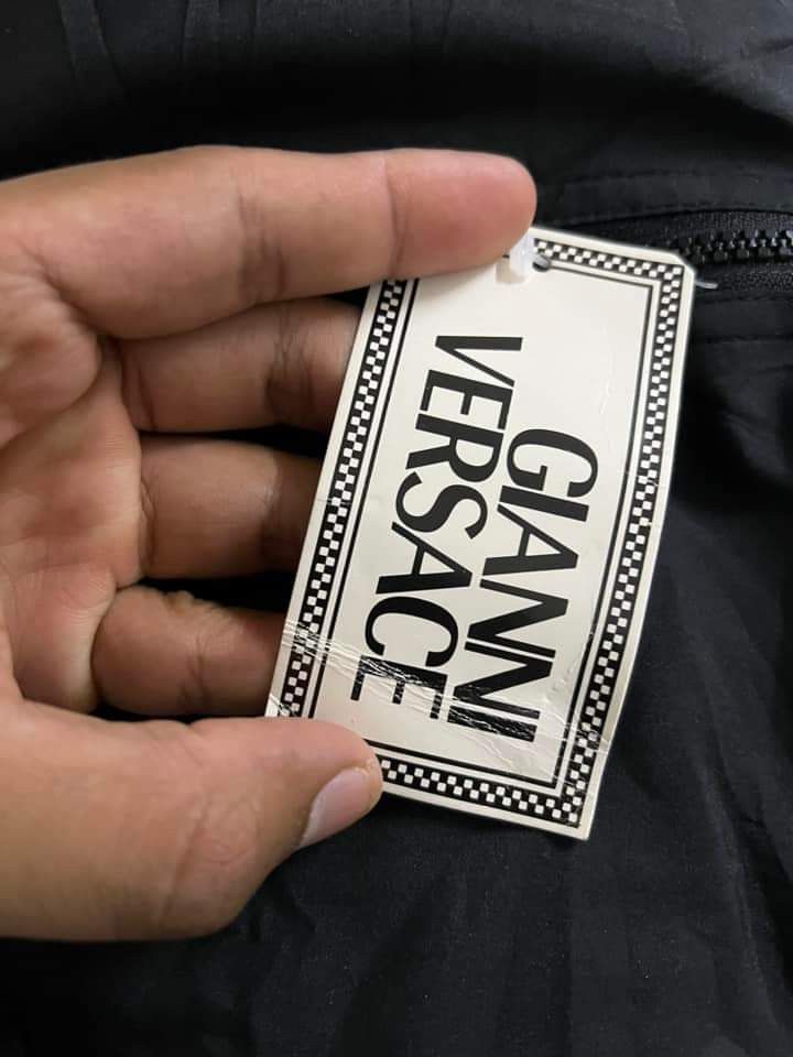 Versace × Versace Jeans Couture VERSACE MEDUSA BIG LOGO WINDBREAKER JACKET Size US L / EU 52-54 / 3 - 5 Thumbnail