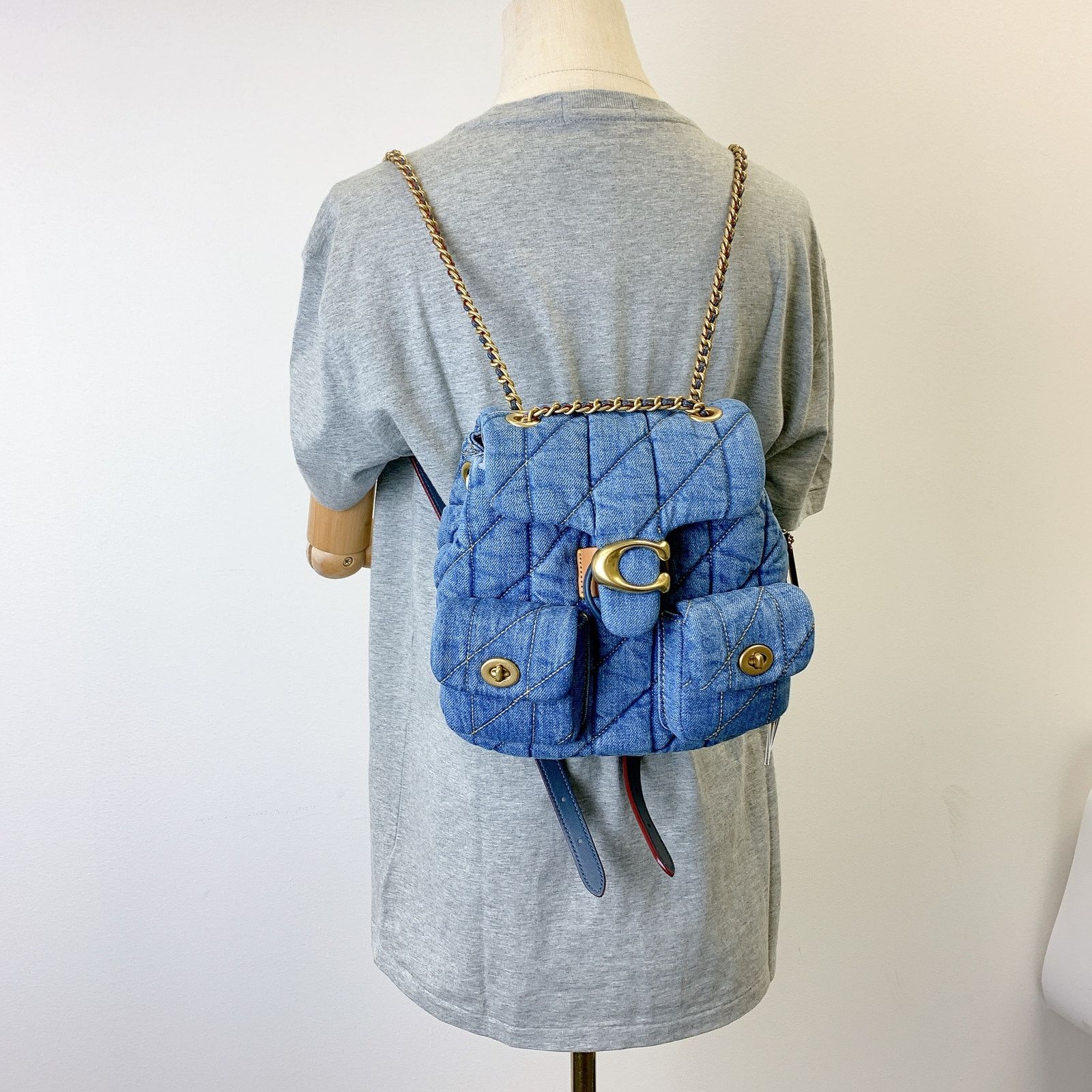 Coach Coach CZ747 Tabby Backpack With Quilting Size ONE SIZE - 2 Thumbnail