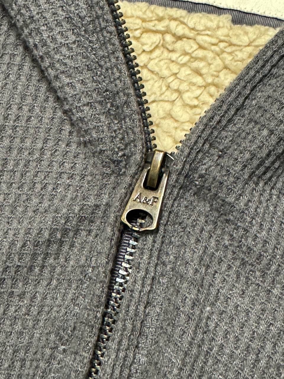Abercrombie & Fitch Vintage Abercrombie Fitch Fur Jacket Hoodie Y2K 90s Size US M / EU 48-50 / 2 - 7 Thumbnail