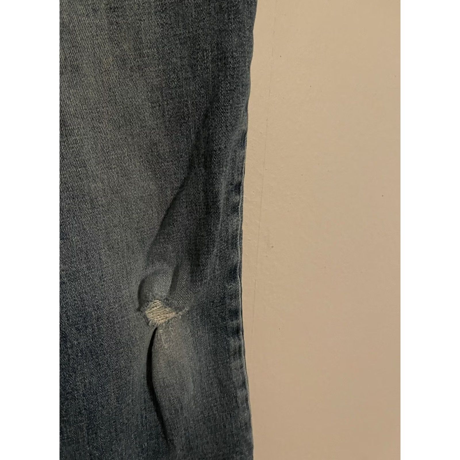Denime Viktos Jeans XP Operatus Tactical Blue Denim Stretch - Men's 32x30, 32, Blue, Stretch, Distressed, 99% Cotton 1% Spandex Size US 32 / EU 48 - 4 Thumbnail