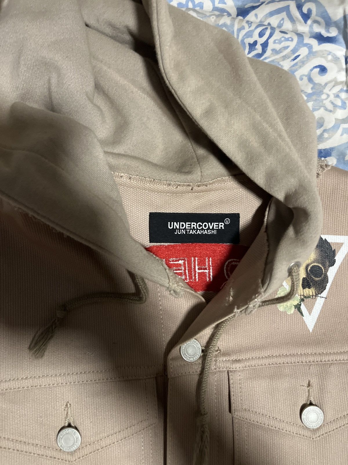 Jun Takahashi Undercover SS19 Hooded Vest "Dead Hermits" Size US S / EU 44-46 / 1 - 2 Thumbnail