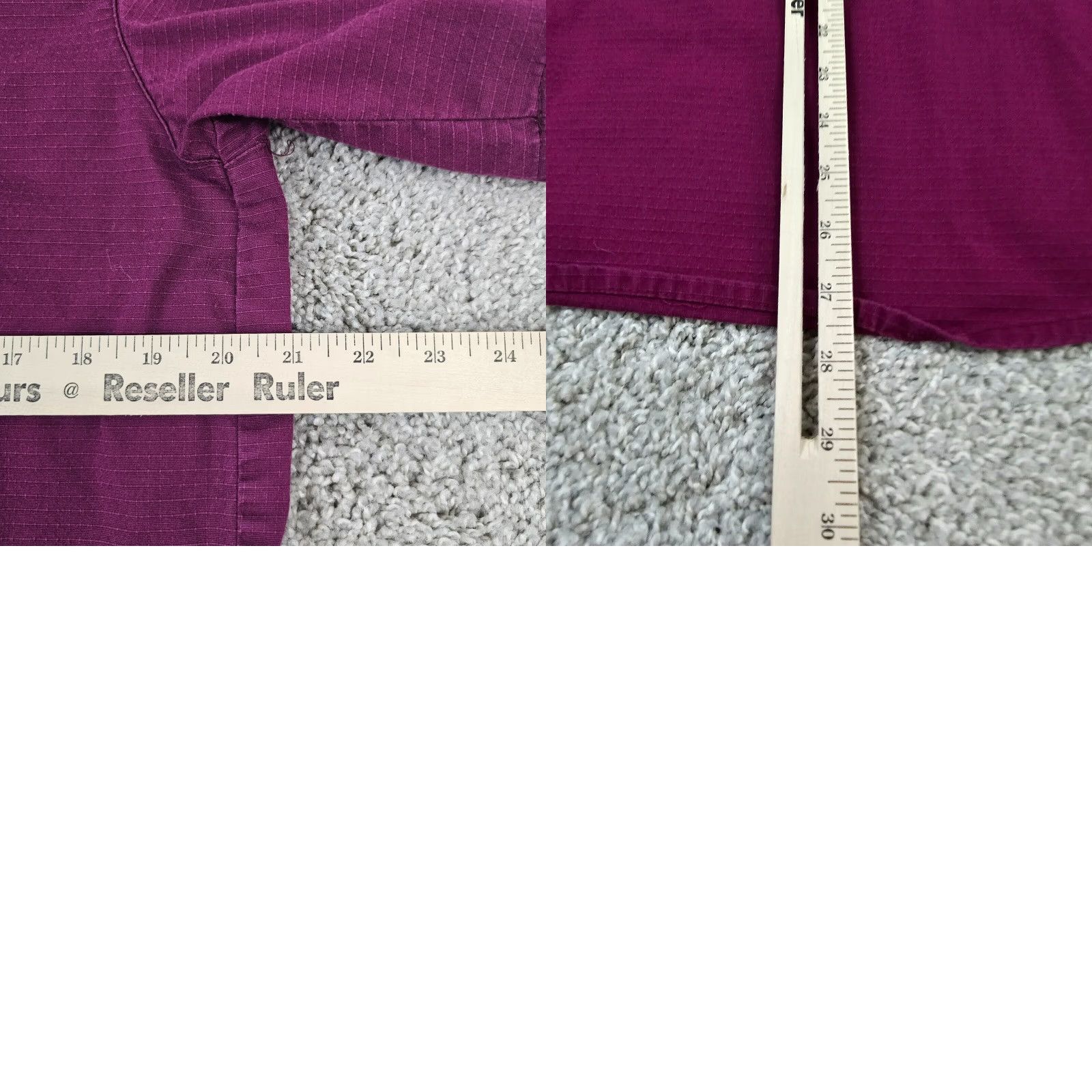 Carhartt VINTAGE Carhartt Scrub Top Womens Medium M Purple V Neck Medical Shirt Size M / US 6-8 / IT 42-44 - 8 Thumbnail