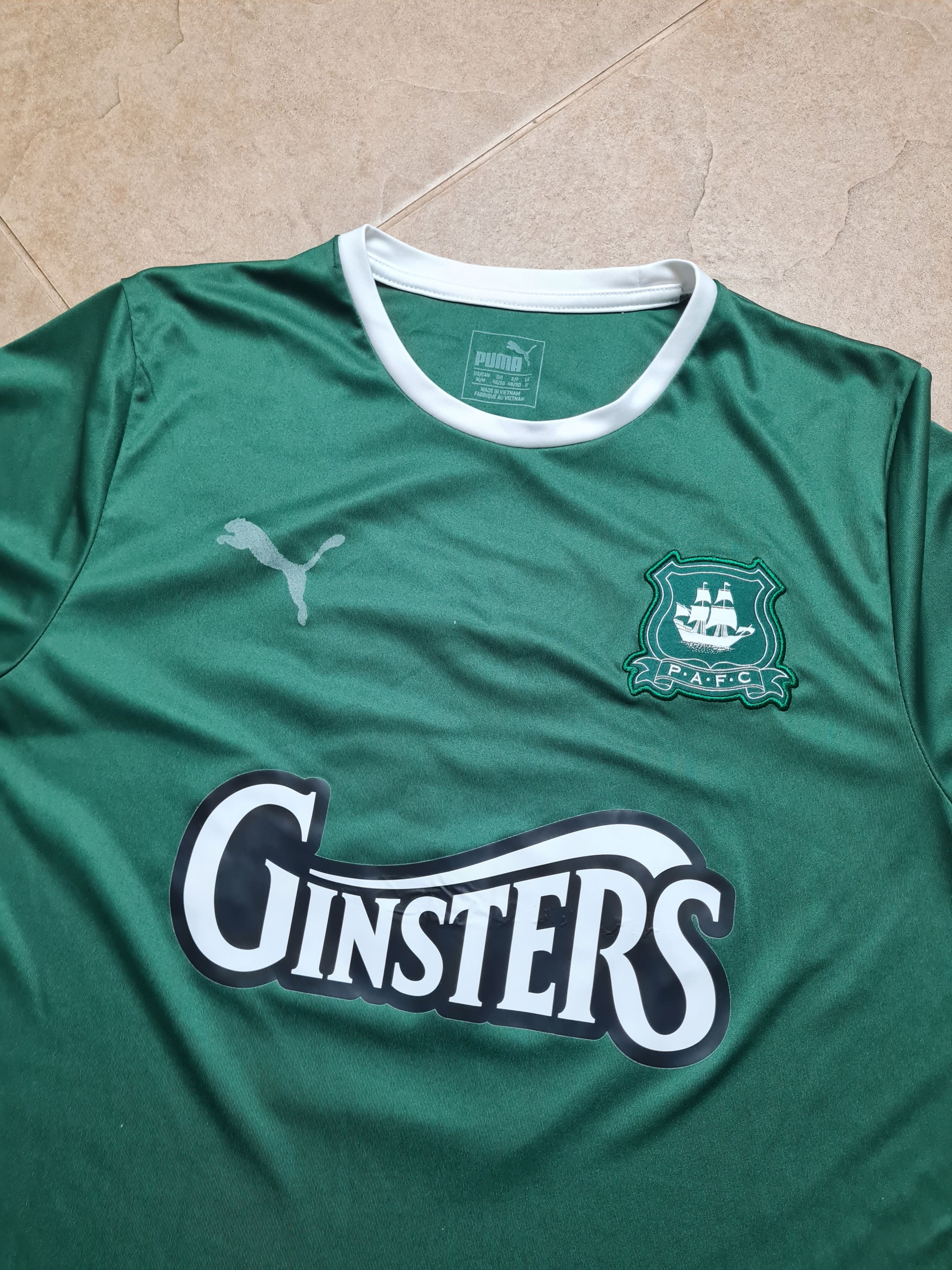 Puma FC Plymouth Argyle # 7 Sarcevic 2020 Puma Soccer Shirt Size US M / EU 48-50 / 2 - 2 Thumbnail