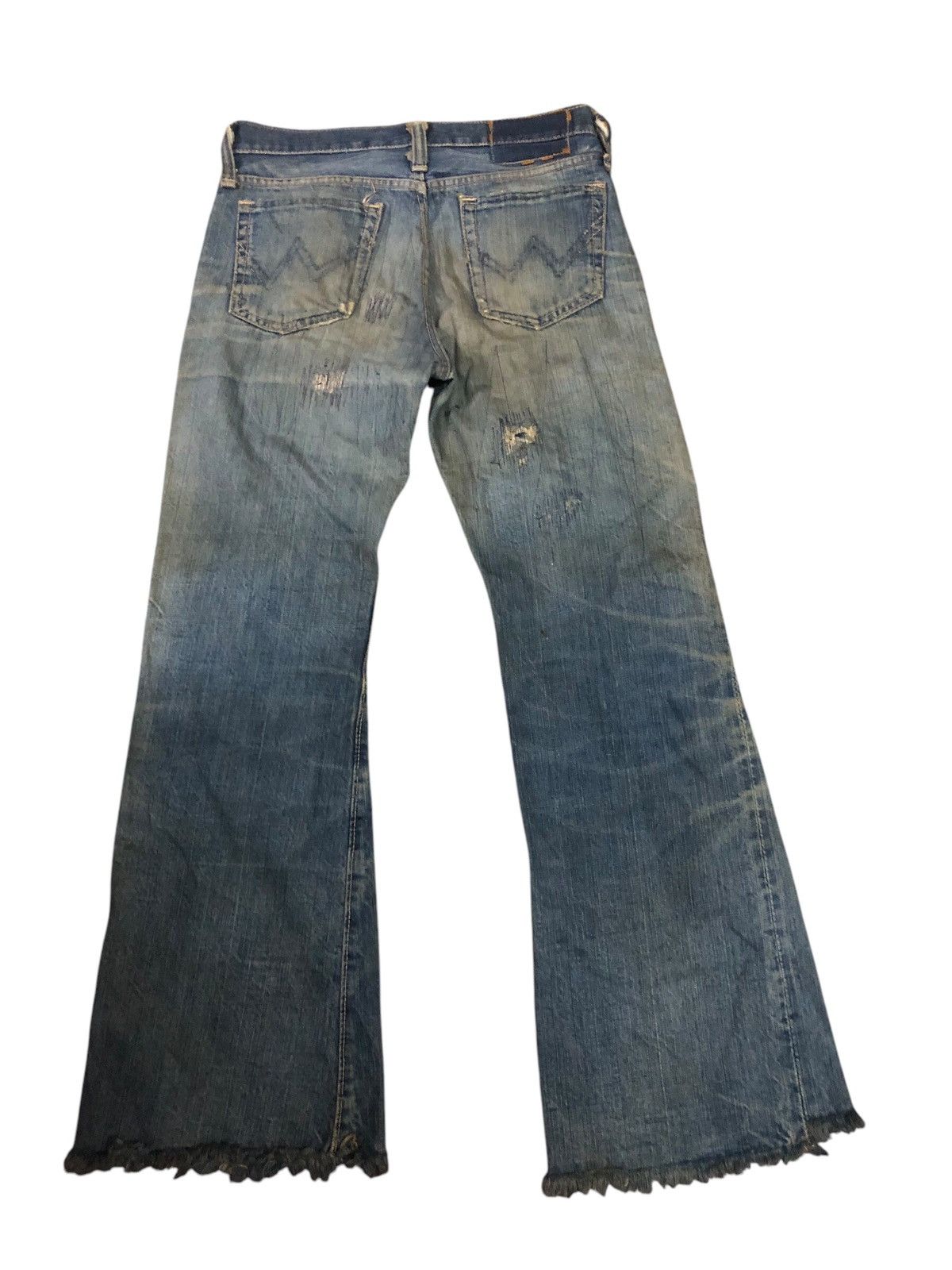 Edwin × Vintage Vintage 50’s Edwin Flare Seldvedge Denim pants Size US 28 / EU 44 - 2 Thumbnail