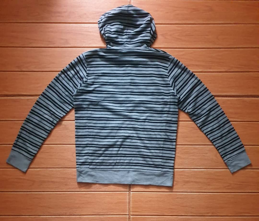 Uniqlo Uniqlo stripe hoodie sweater Size L / US 10 / IT 46 - 8 Thumbnail