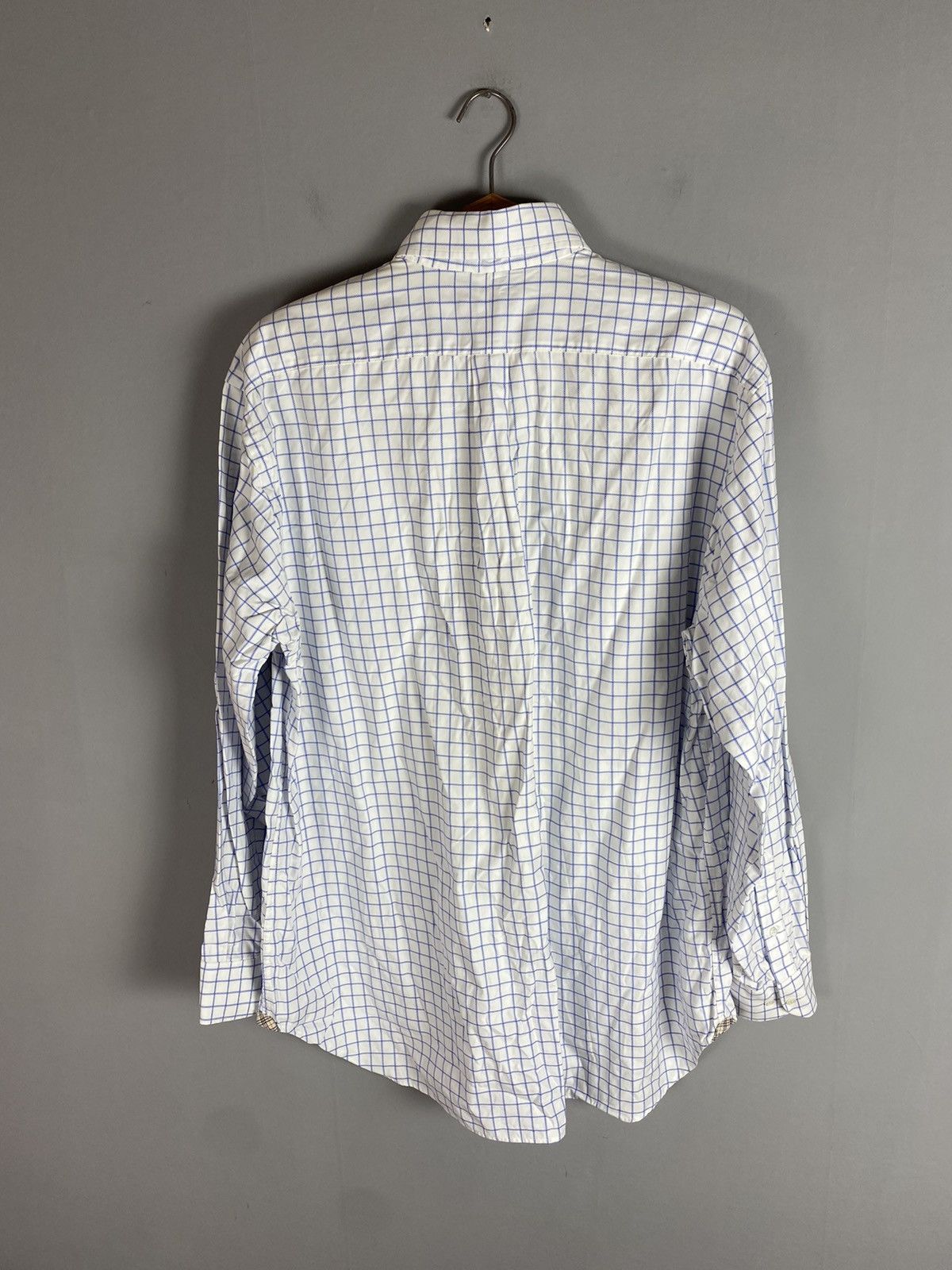 Burberry Vintage 90s Burberry shirt button up Size US XL / EU 56 / 4 - 7 Thumbnail