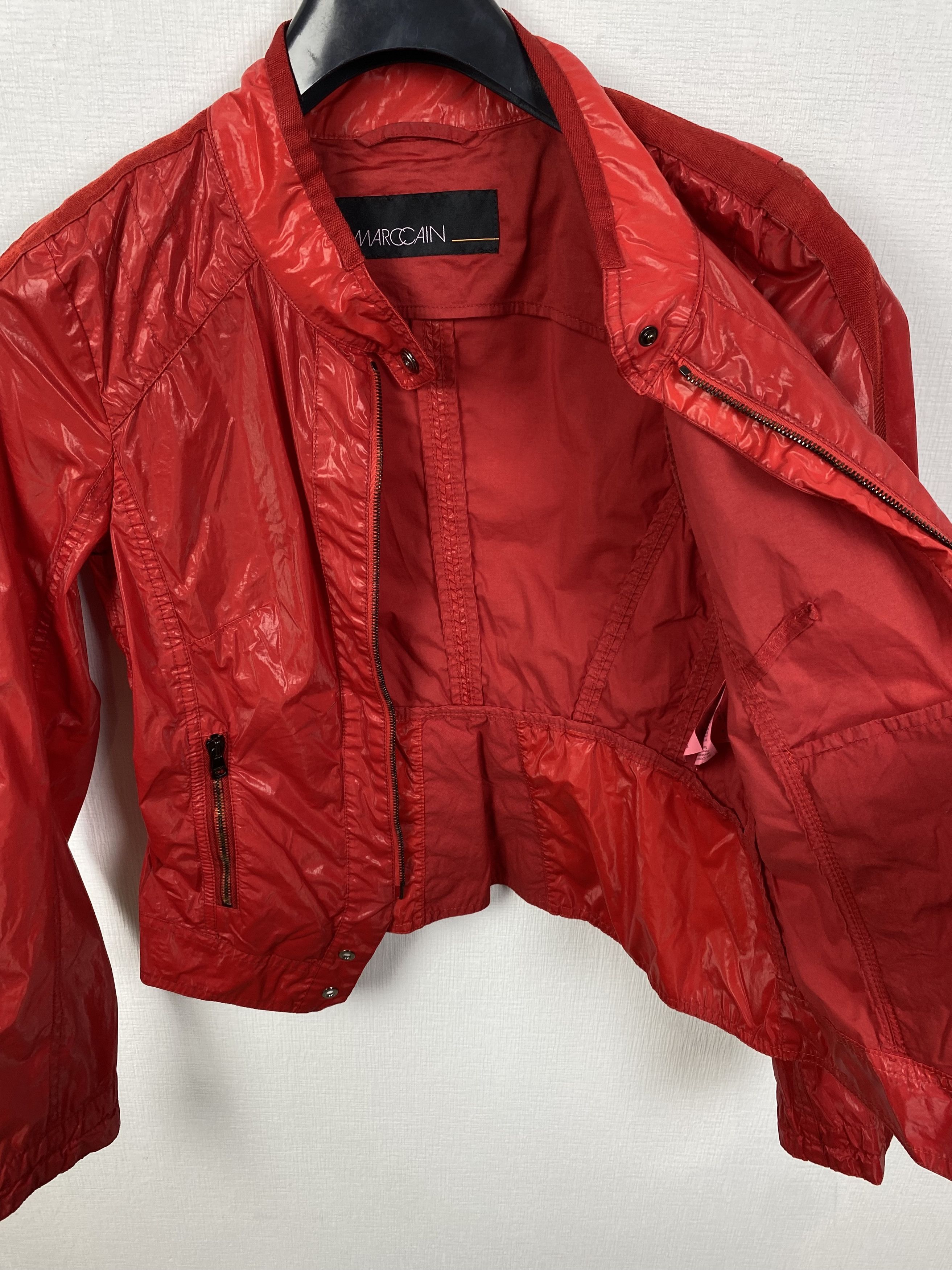 Other Marc Cain Red Cotton Jacket size 1 Size S / US 4 / IT 40 - 12 Thumbnail