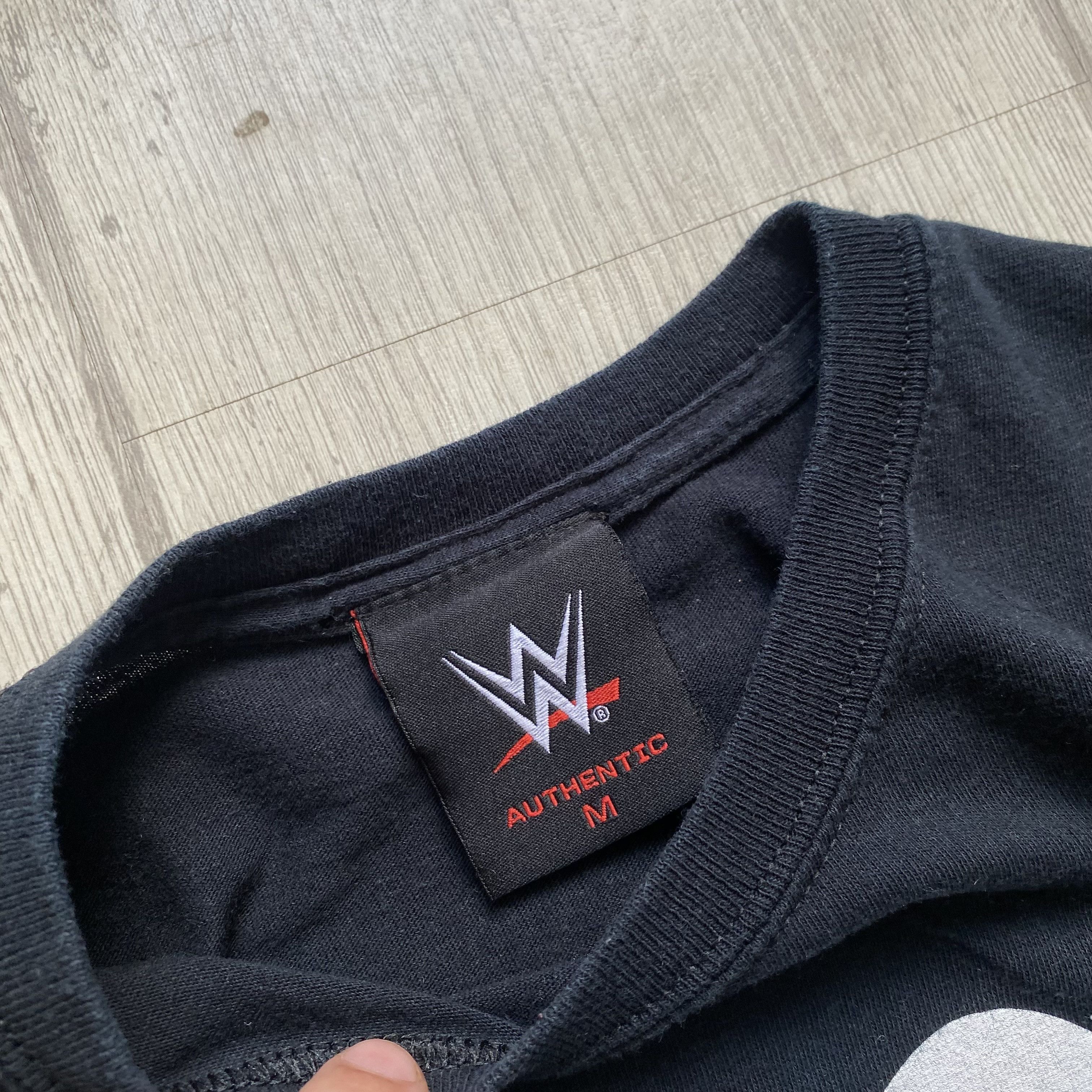WWE WWF WWE Tee Roman Reigns big logo Y2K John Cena Triple H Size US M / EU 48-50 / 2 - 5 Thumbnail