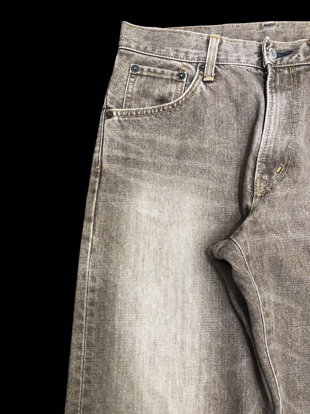 Edwin 💥LOOSE💥RARE EDWIN 405 WIDE COOL FADES LOOSE DENIM F398 Size US 29 - 4 Thumbnail
