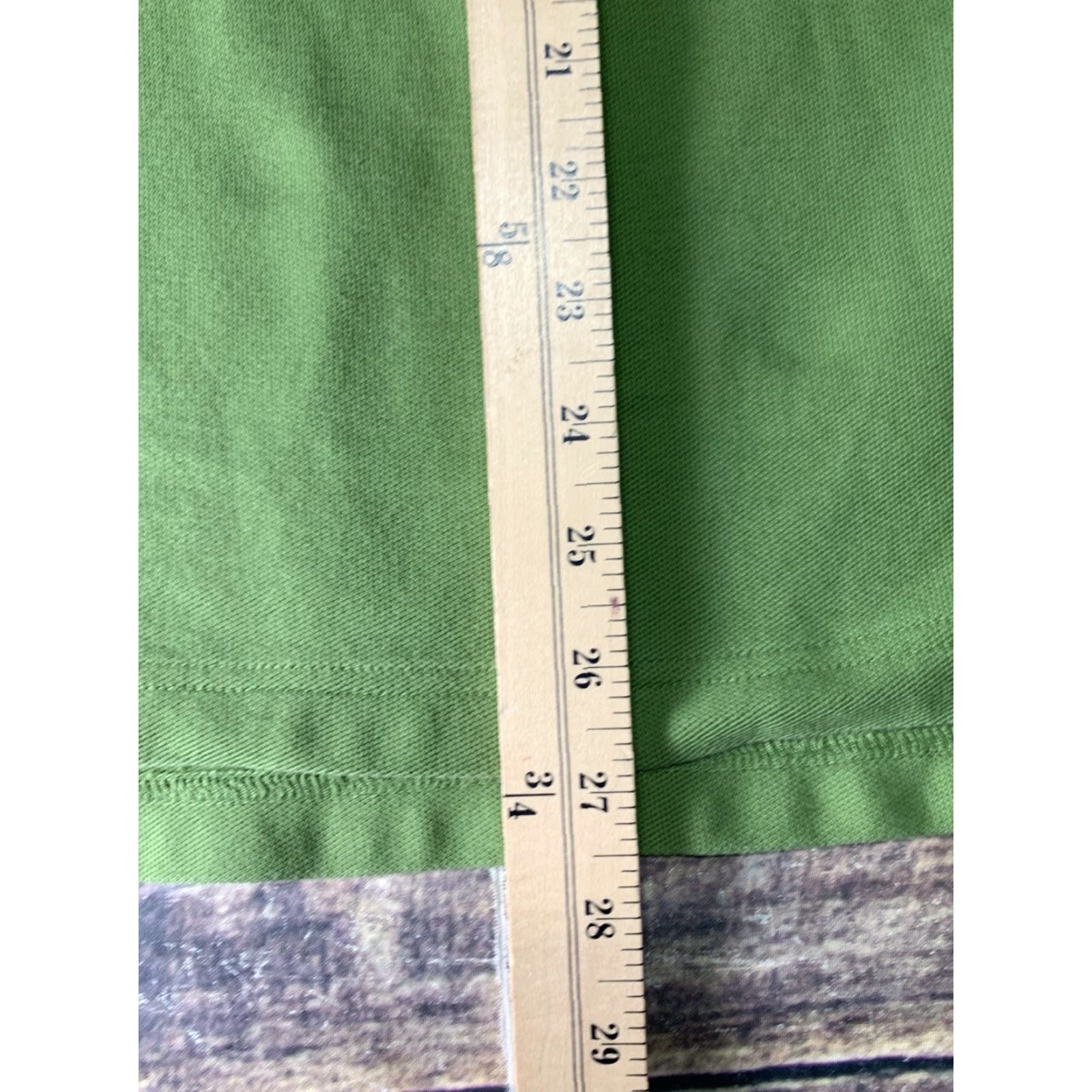 CO Duluth Trading Co Polo Shirt Mens Green XL 1/4 Button Short Sleeve Solid Collared Shirt Size US XL / EU 56 / 4 - 3 Thumbnail