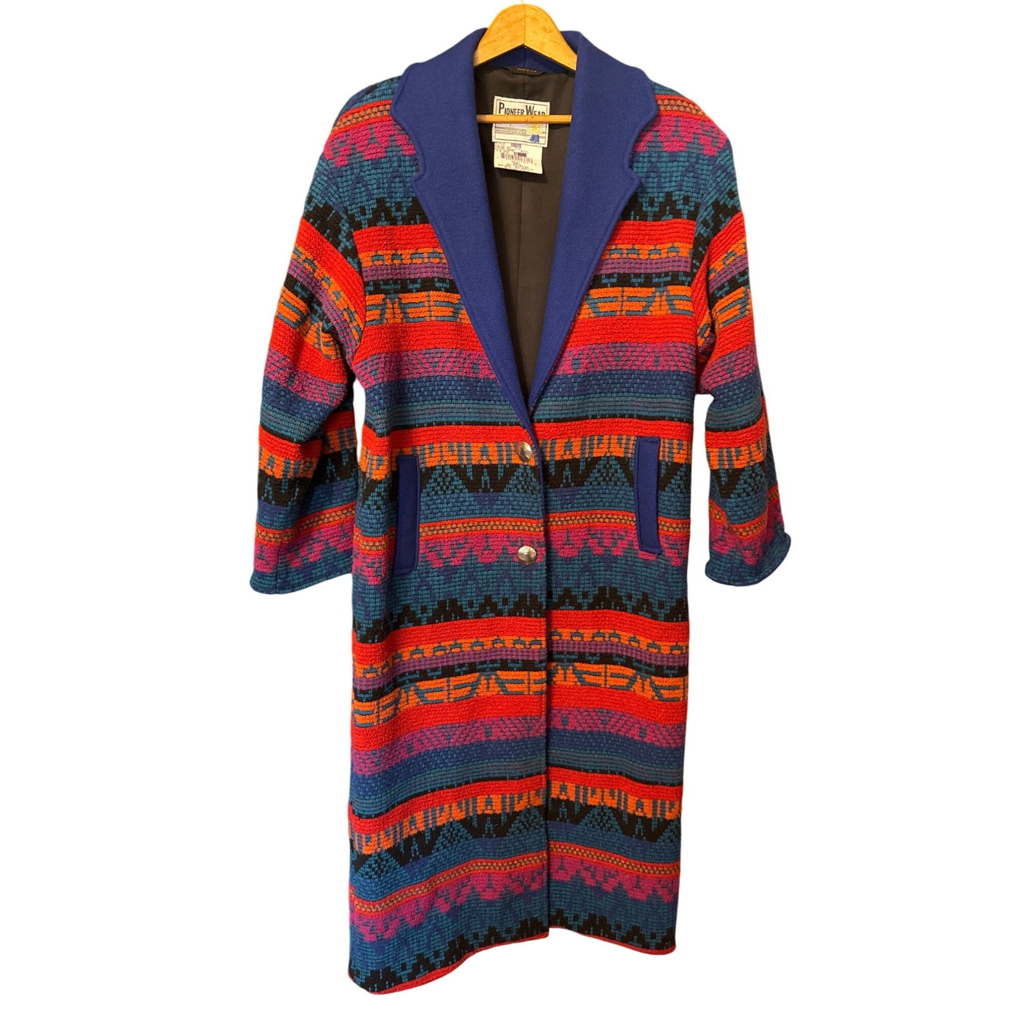 Vintage Vintage Pioneer Wear Coat Jacket Womens Sz Small Aztec Nativ Size S / US 4 / IT 40 - 10 Thumbnail