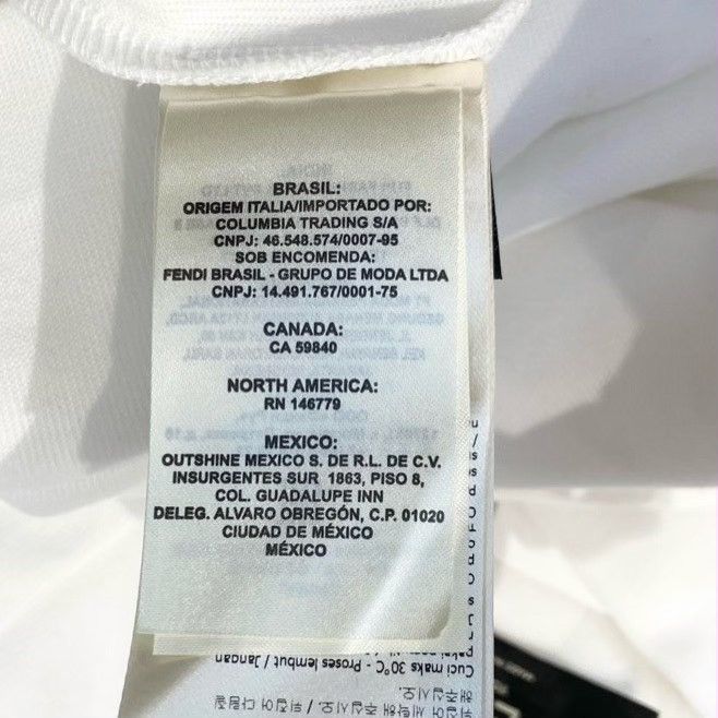 Fendi FENDI FF MESH SHORT-SLEEVE HOODIE Size US L / EU 52-54 / 3 - 9 Thumbnail