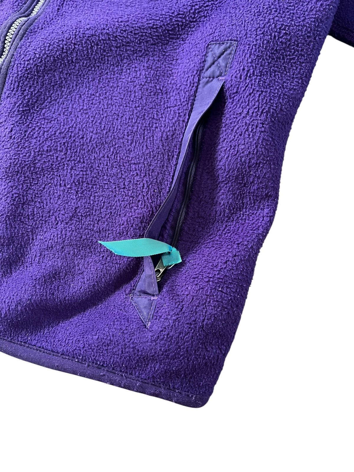 Patagonia Vintage 90s Patagonia Fleece Jacket OG Purple Size US M / EU 48-50 / 2 - 6 Thumbnail