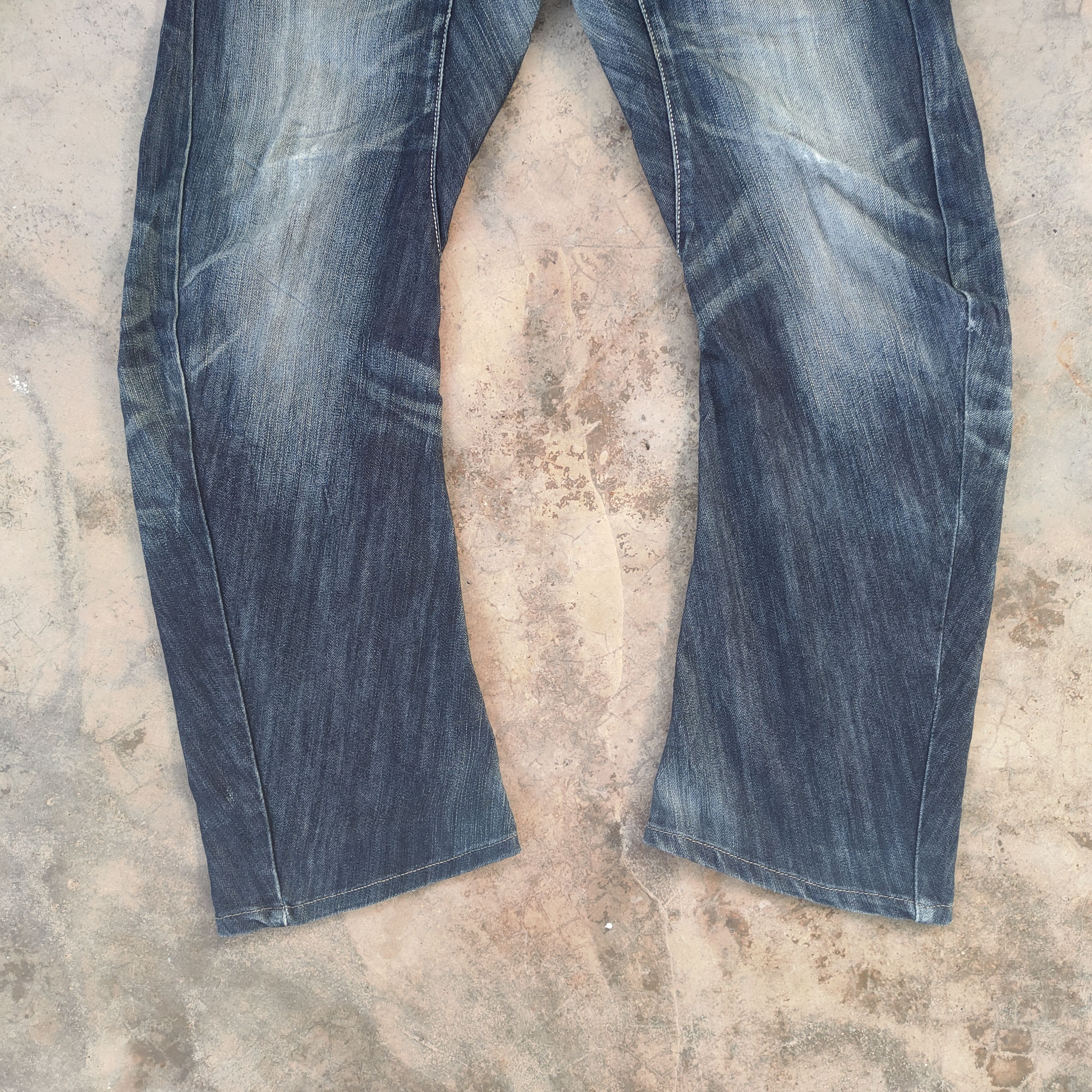 Edwin W32 VINTAGE EDWIN FADED DISTRESSED JEAN DENIM PANTS Size US 32 / EU 48 - 5 Thumbnail