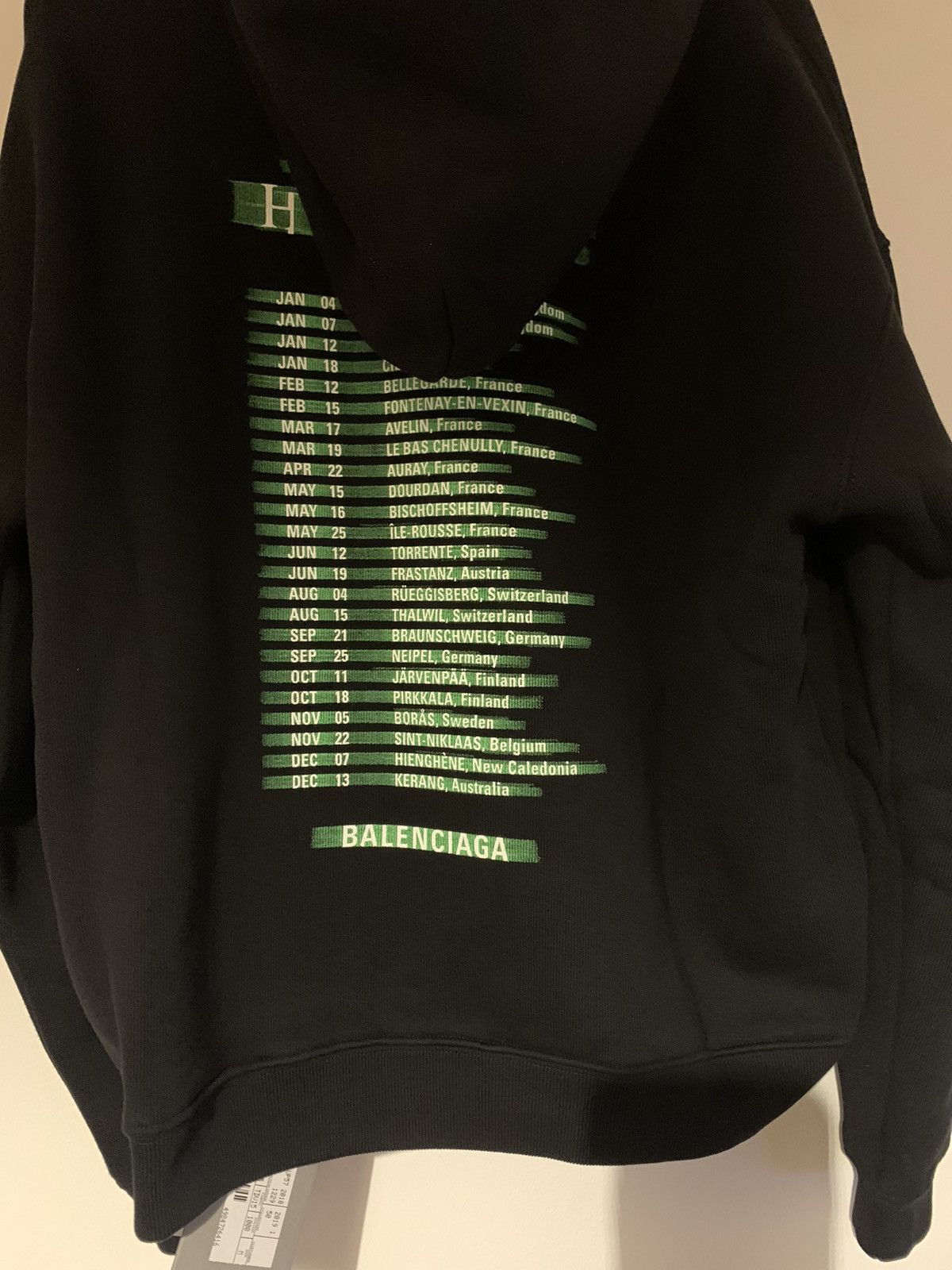Balenciaga Balenciaga SpeedHunters Hoodie Size US S / EU 44-46 / 1 - 2 Thumbnail