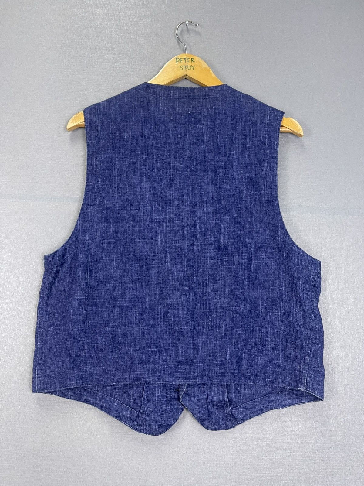 Indigo Vintage Spinash Homme Indigo Vest Size US M / EU 48-50 / 2 - 7 Thumbnail