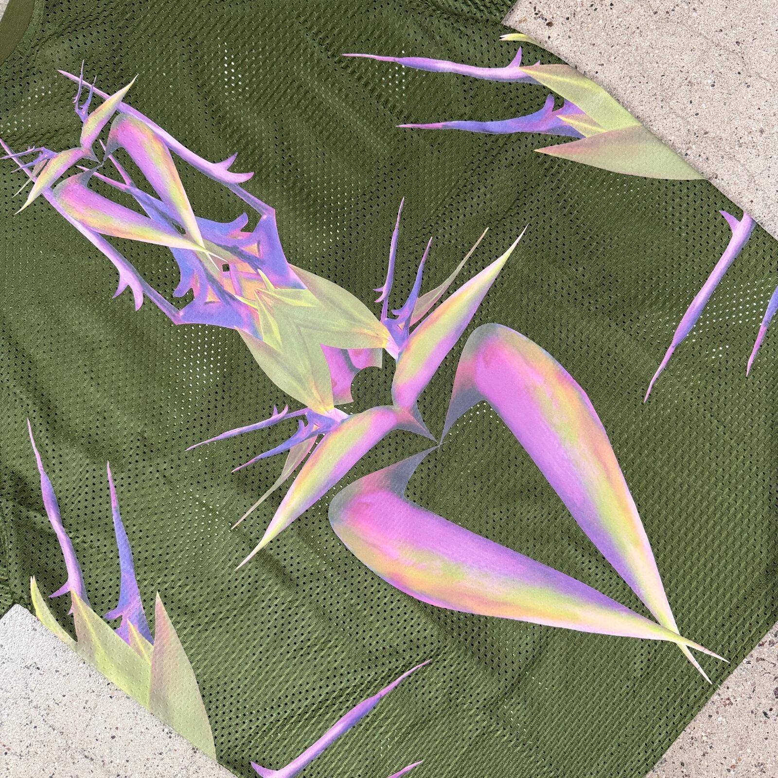 Givenchy Givenchy SS12 Look 17 Birds of Paradise Jersey Tee Size US M / EU 48-50 / 2 - 6 Thumbnail