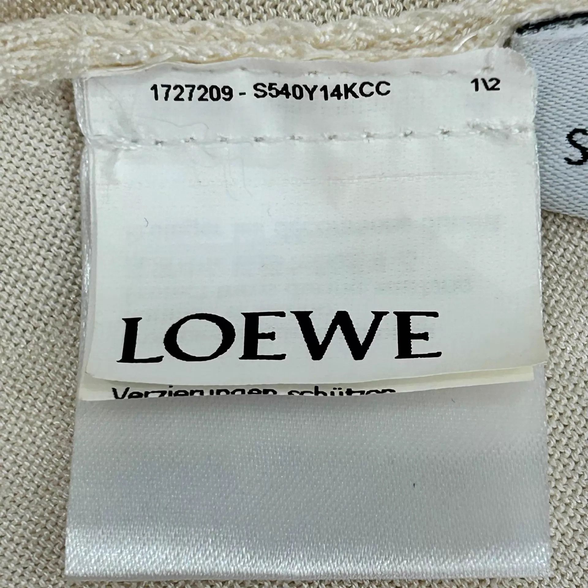 Loewe LOEWE SS23 Silk Short-Sleeve Polo Wmns White S New Size S / US 4 / IT 40 - 4 Thumbnail