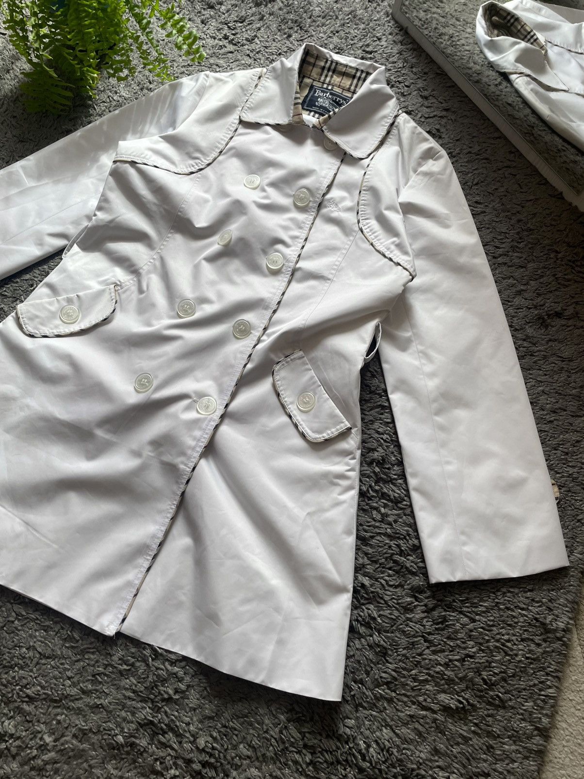 Burberry 00s Burberry Coat Streetwear Vintage Luxury Logo Rare Size L / US 10 / IT 46 - 5 Thumbnail