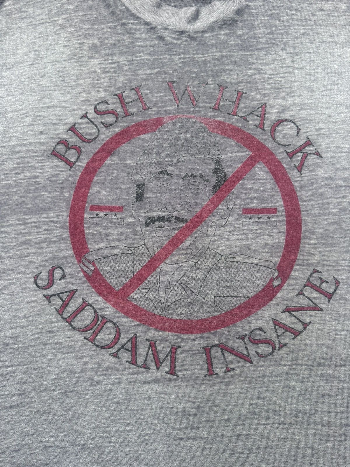 Vintage Vintage Bush Whack Saddam Insane Size US L / EU 52-54 / 3 - 16 Thumbnail