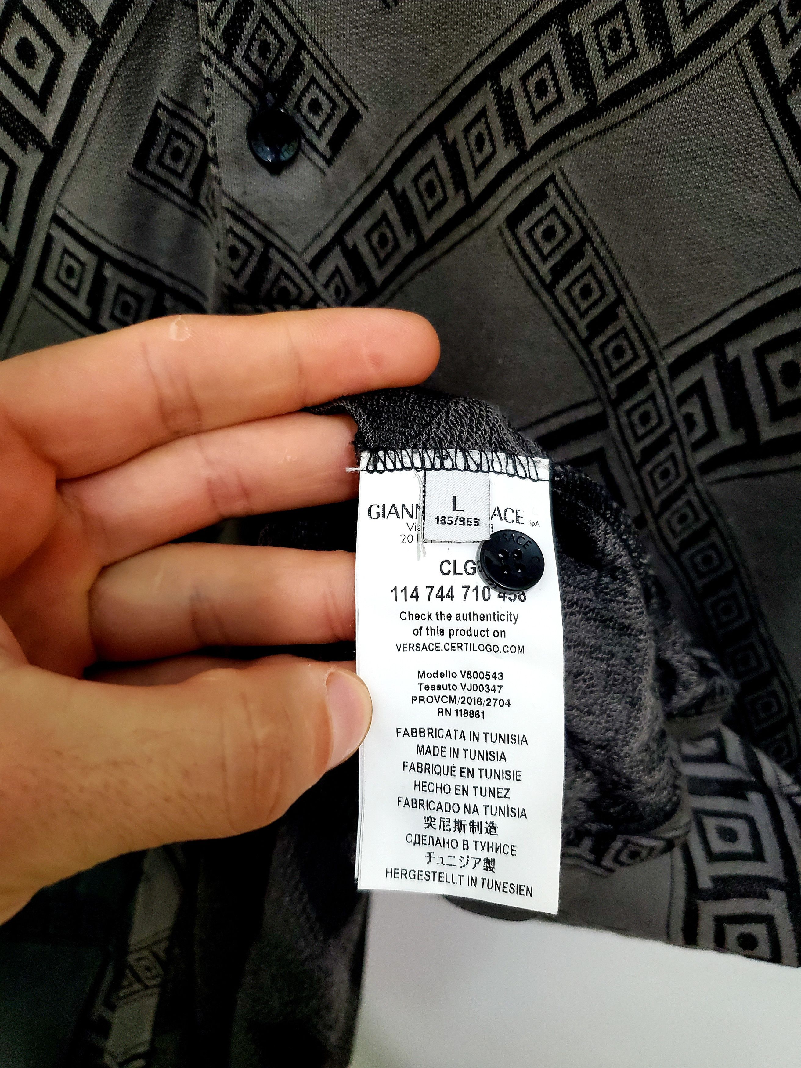 Versace Polo Versace collection metal logo shirt perfect conditio M Size US M / EU 48-50 / 2 - 6 Thumbnail