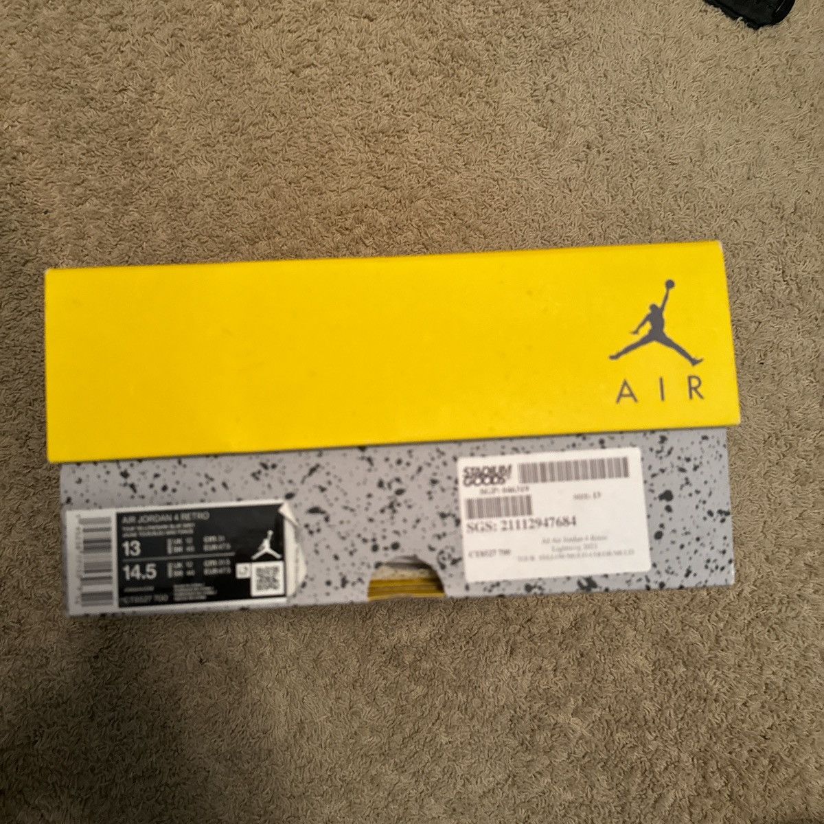 Jordan Brand Lightning Jordan 4 Size US 13 / EU 46 - 8 Thumbnail