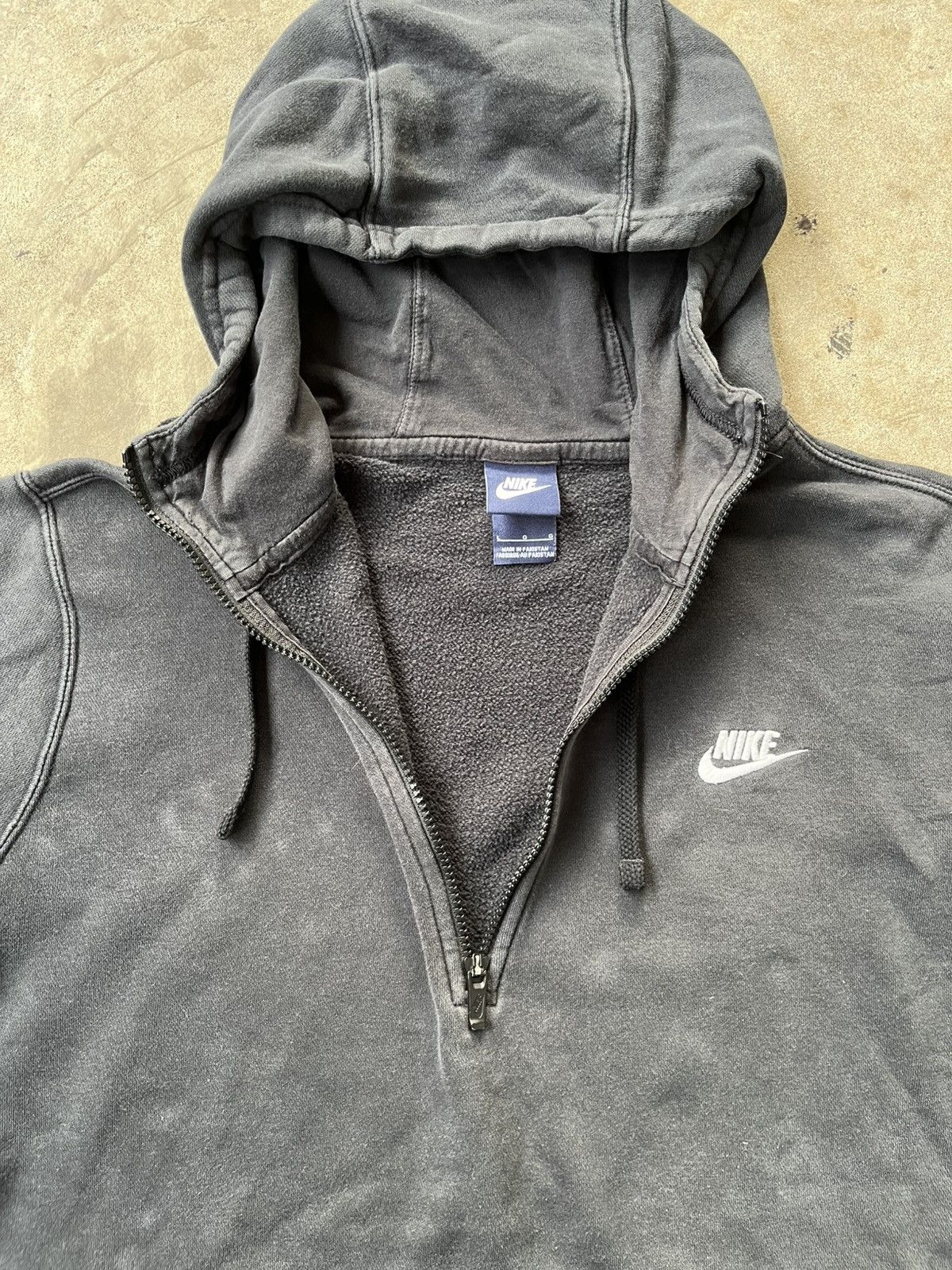 Nike Perfect Y2K Black Nike Quarterzip Hoodie Size US L / EU 52-54 / 3 - 2 Thumbnail