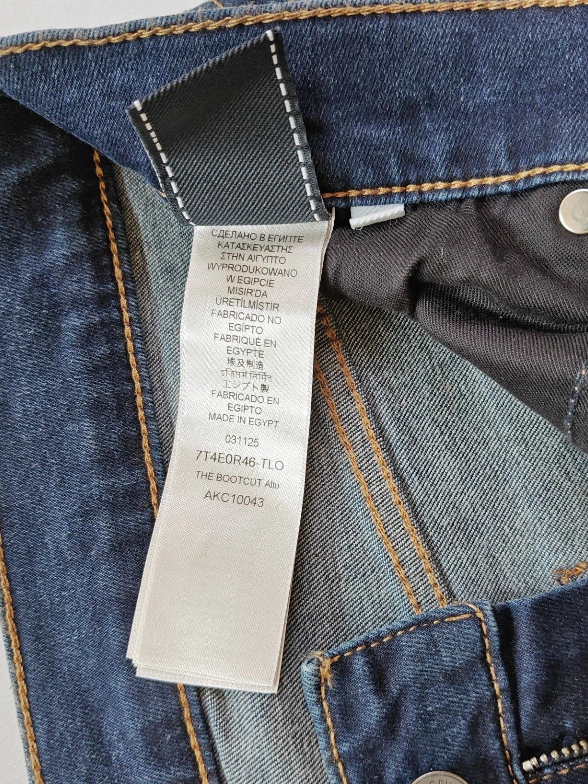 7 For All Mankind 7 For All ManKind THE BOOTCUT Alto Jeans T / 6053 Size US 34 / EU 50 - 8 Thumbnail