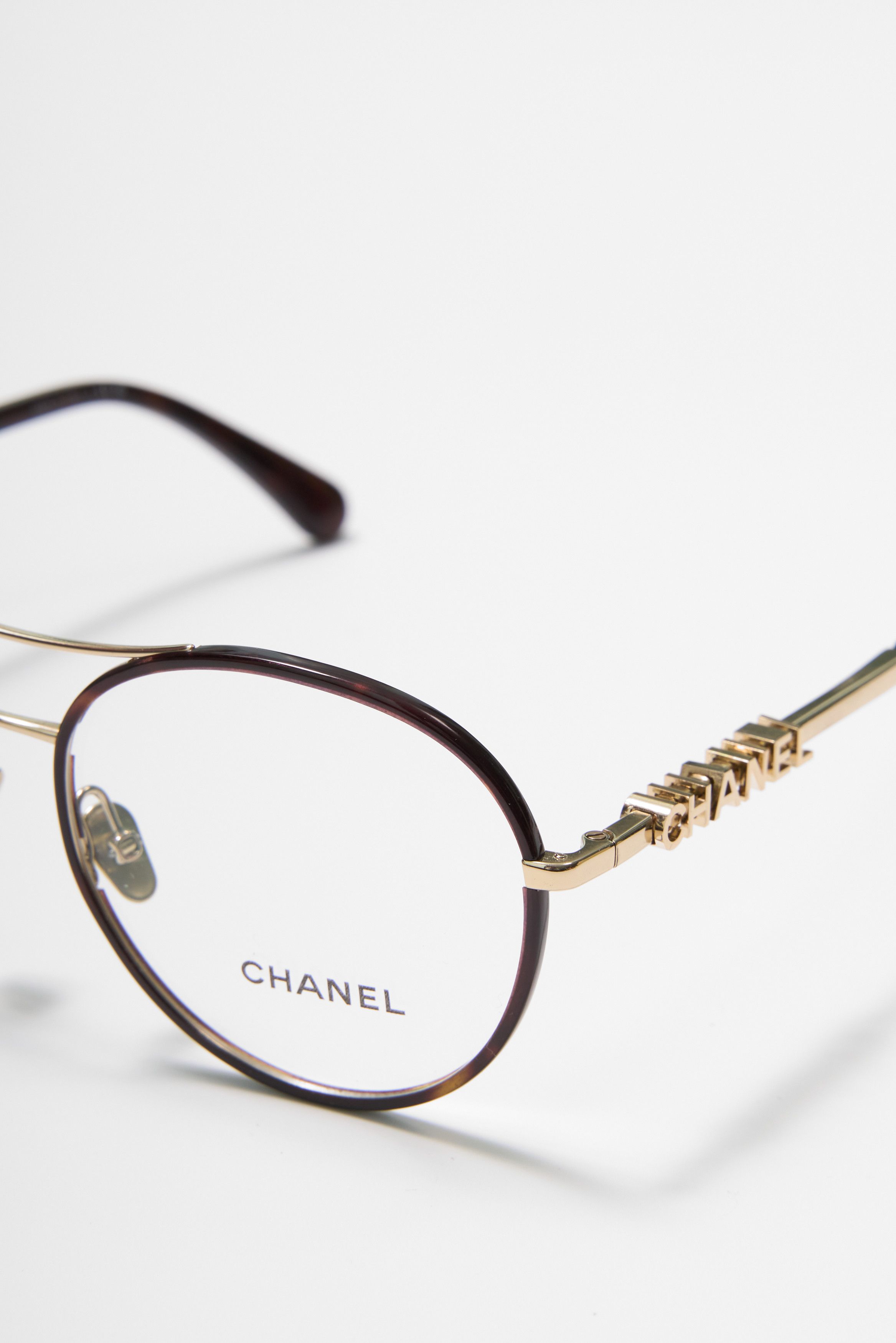 Chanel Chanel Pilot Eyeglasses Size ONE SIZE - 6 Thumbnail