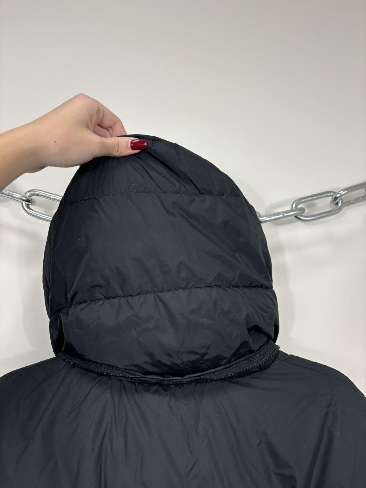 Aspesi Alberto Aspesi Men’s Black Luxury Hooded Puffer Down Jacket Size US S / EU 44-46 / 1 - 24 Thumbnail