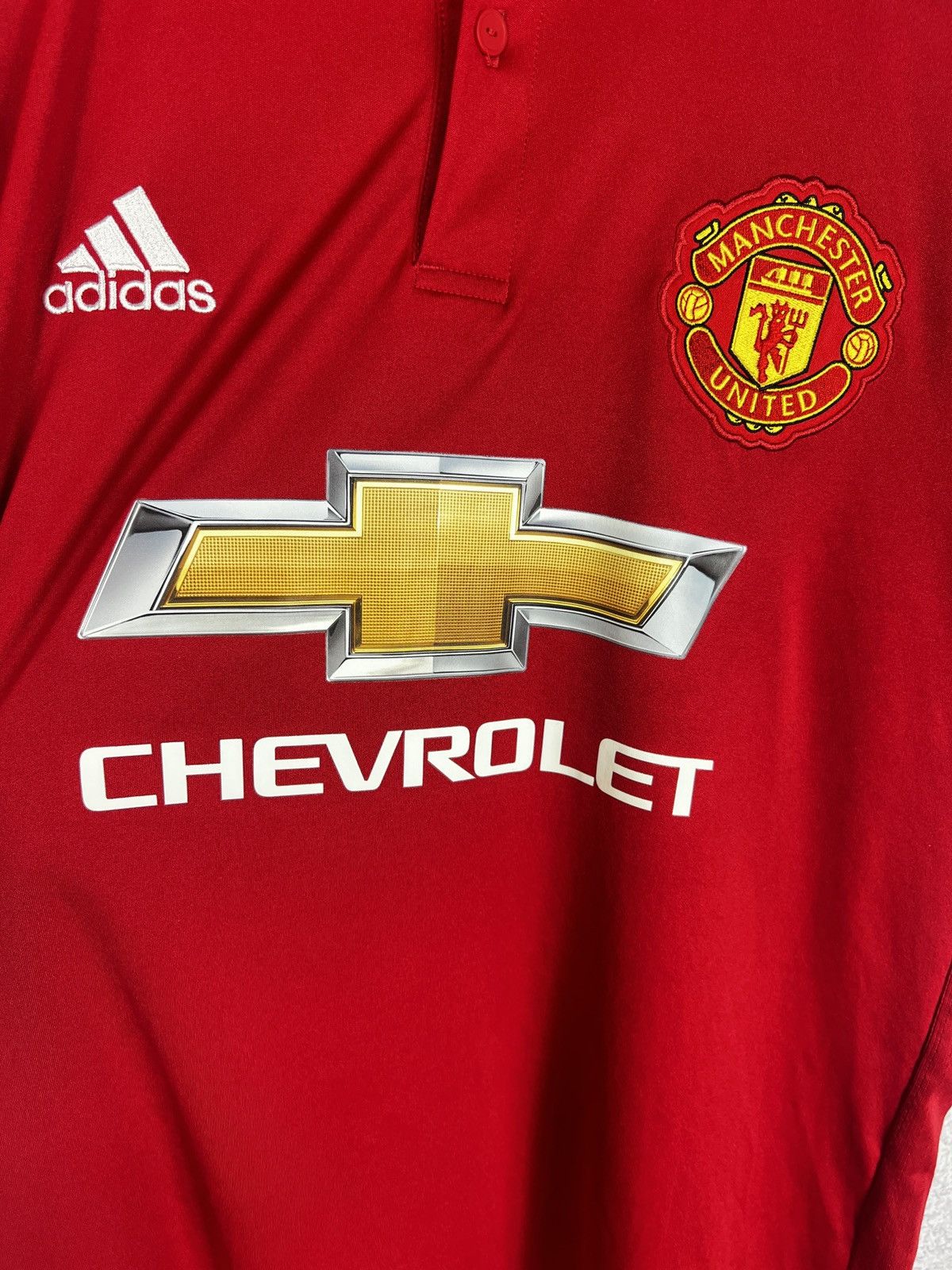 Adidas Manchester United Adidas 2017 18 Home Jersey Football Shirt Size US L / EU 52-54 / 3 - 3 Thumbnail