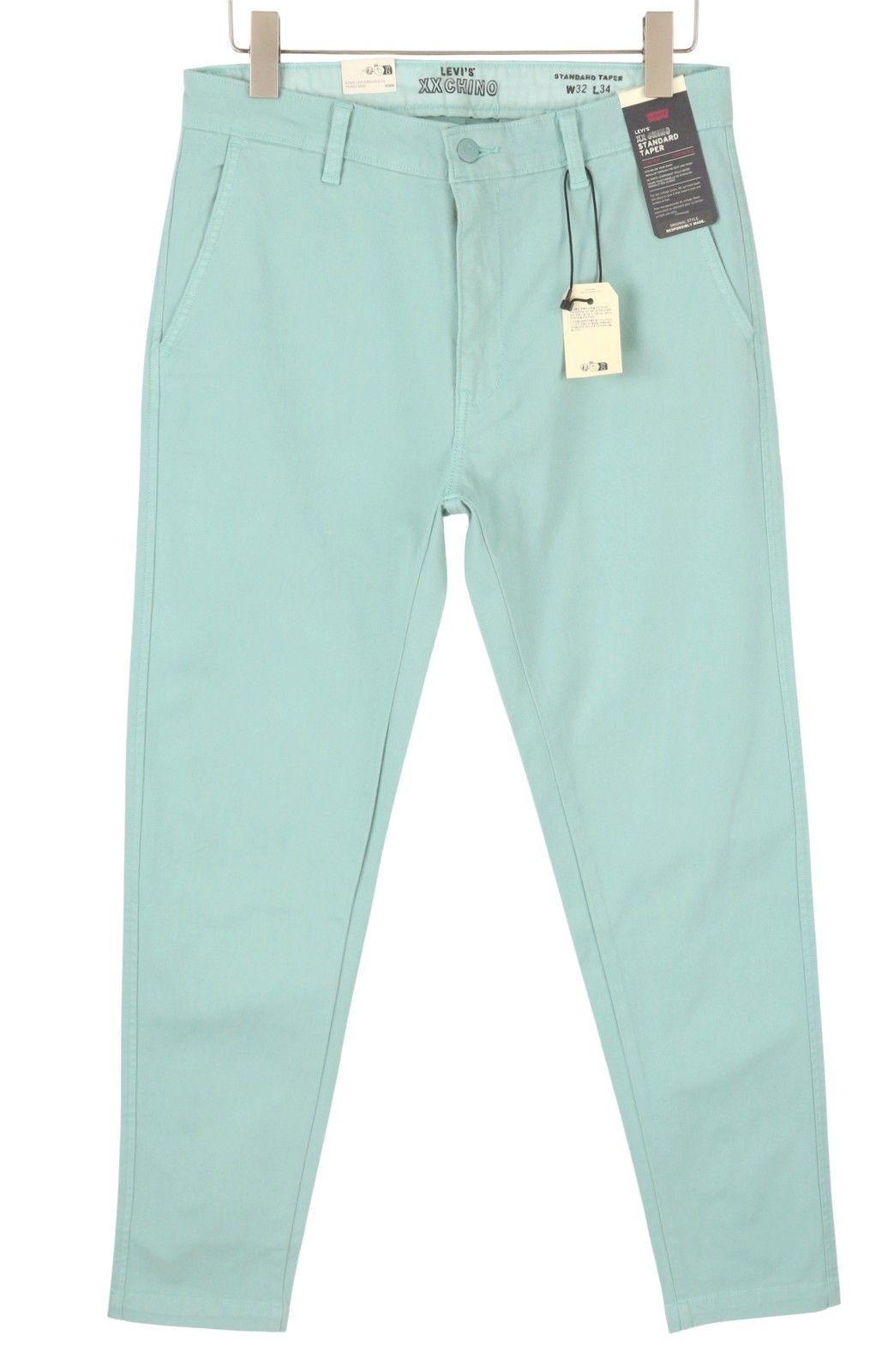 Levi's XX CHINO W32/L34 Blue Taper Stretch Zip Pants 87060 Size US 32 / EU 48 - 1 Thumbnail