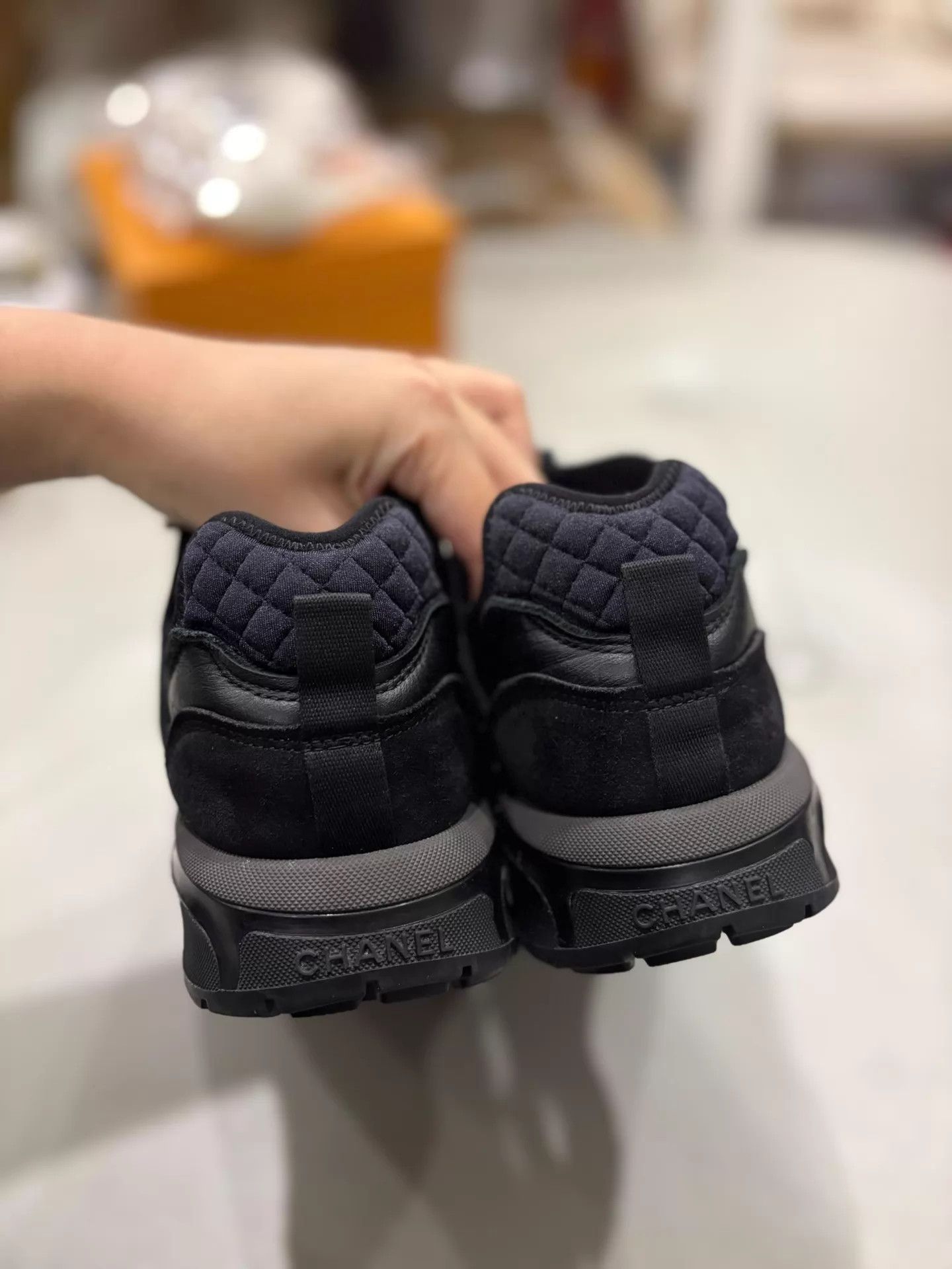 Chanel Chanel 23 Black Warrior Elevated Sneaker 99 New EU37 Size US 6.5 / IT 36.5 - 5 Thumbnail