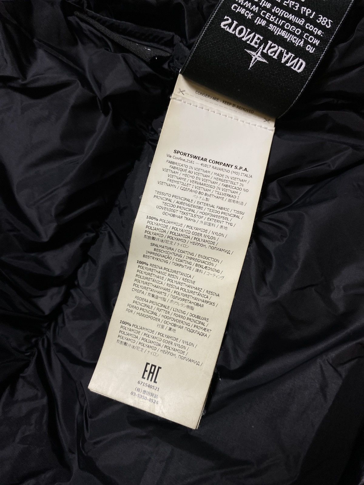 Stone Island Stone island black down puffer glossy jacket perfect quantum Size US M / EU 48-50 / 2 - 12 Thumbnail