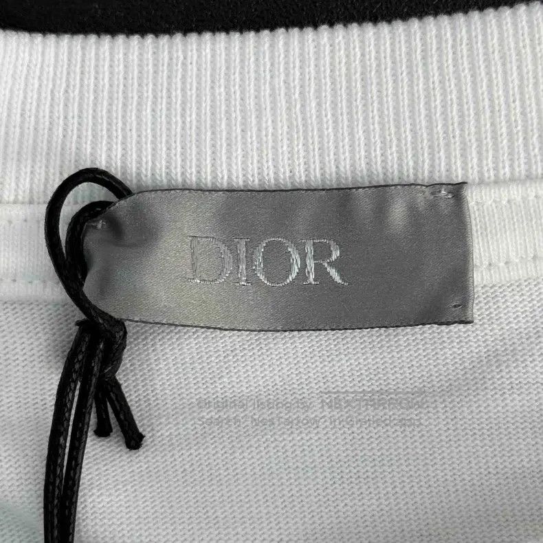 Dior Dior White United portrait embroidered logo short sleeves Size US XL / EU 56 / 4 - 5 Thumbnail