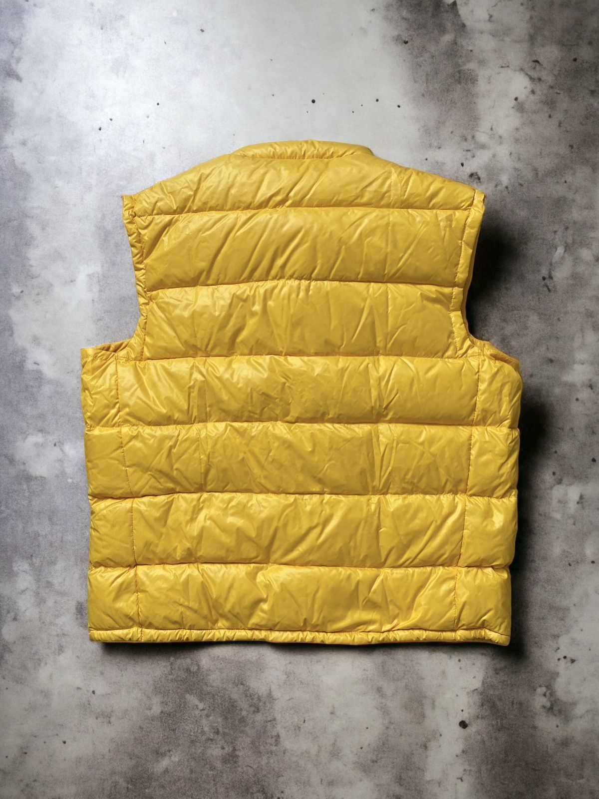 Moncler Rare Vintage Moncler Yellow Down Vest Puffer Gilet Jacket Size US L / EU 52-54 / 3 - 2 Thumbnail