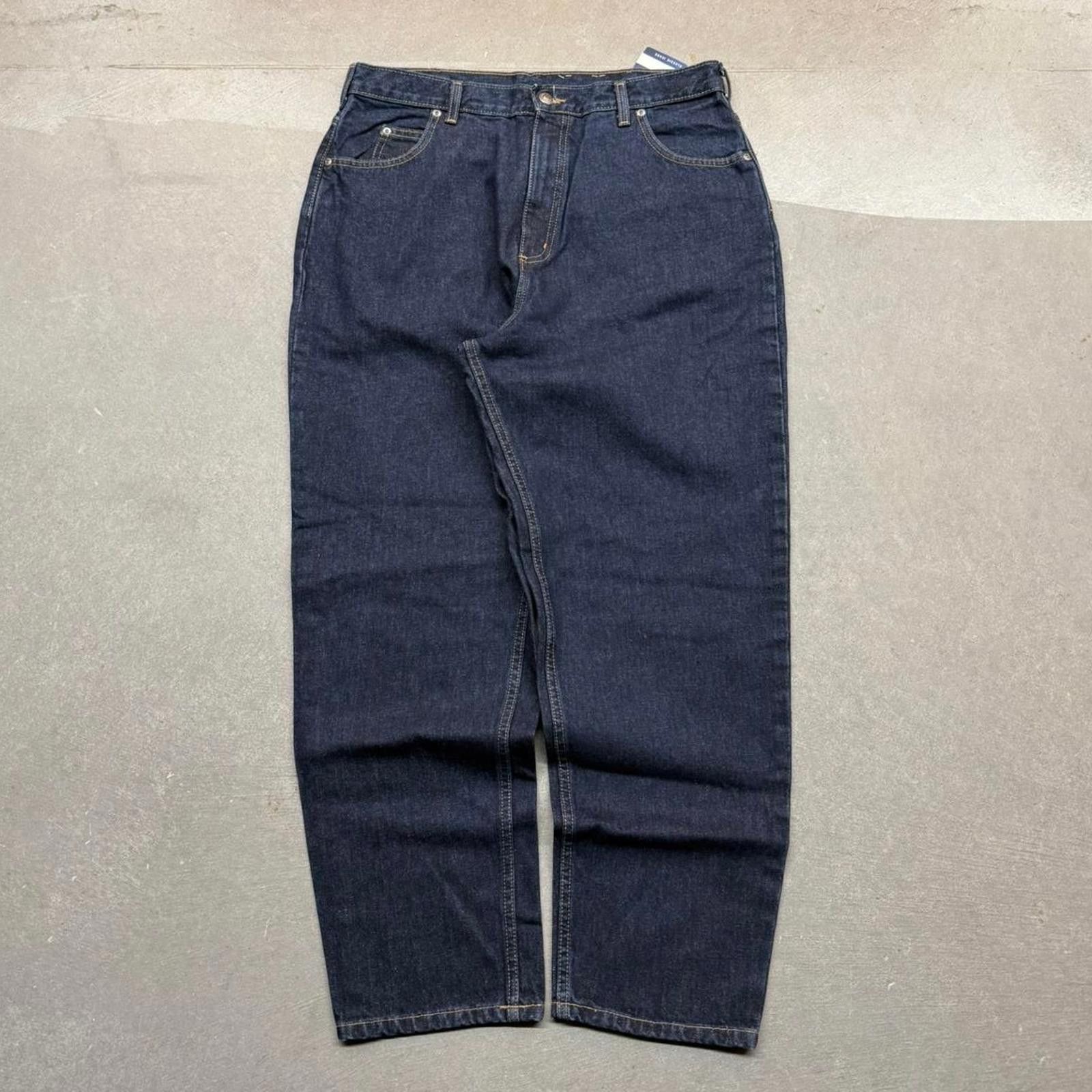 Lands' End Vintage 90s Land's End Relaxed Fit Indigo Womens Jeans NWT Size US 34 / EU 50 - 1 Thumbnail