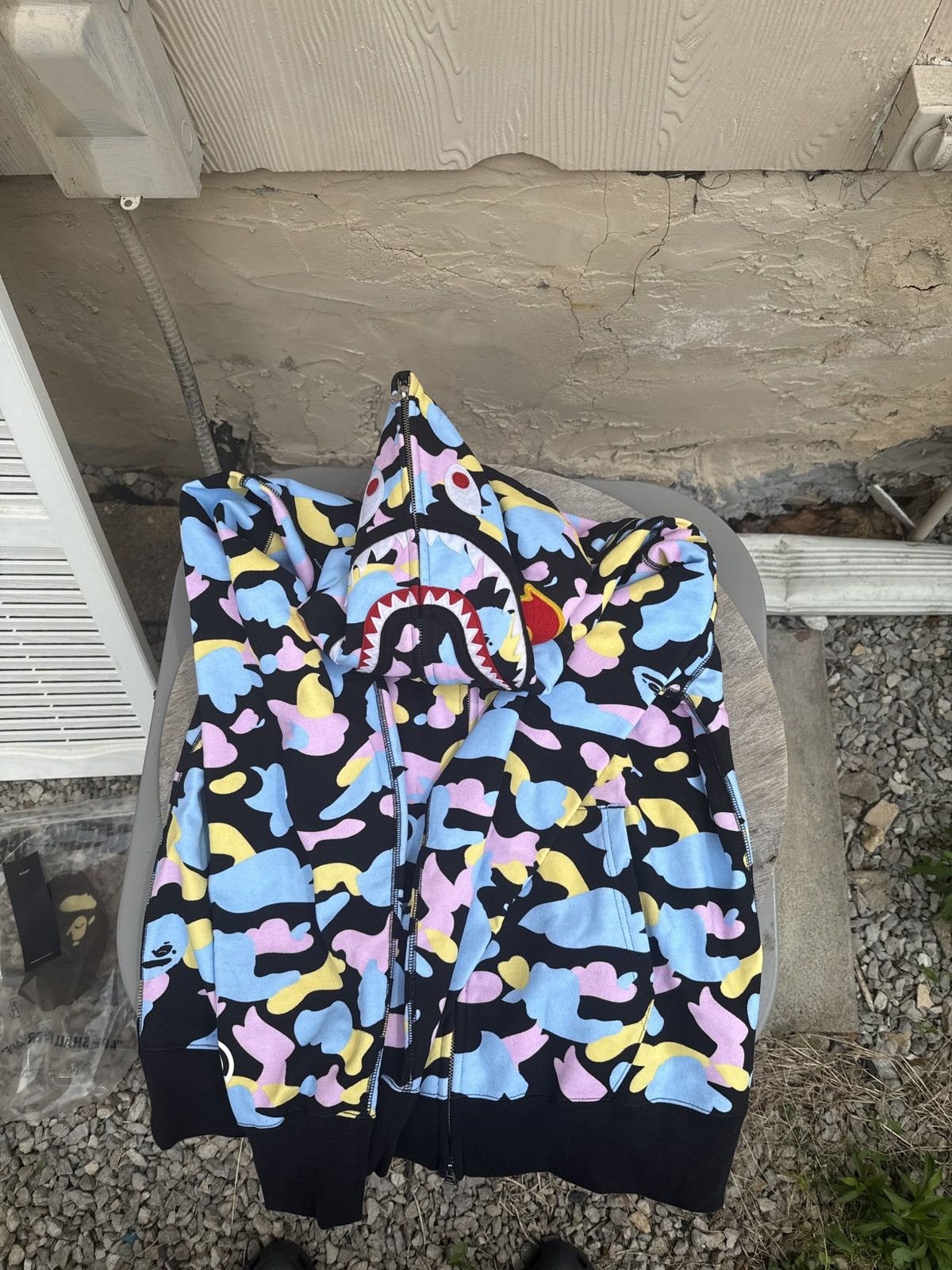 Bape Bape Full-Zip Hoodie Size US L / EU 52-54 / 3 - 3 Thumbnail
