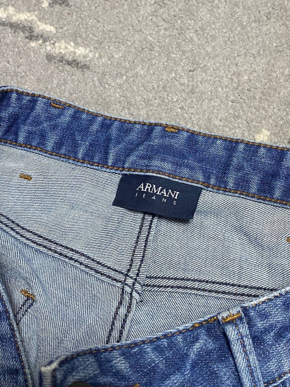 Armani × Emporio Armani Vintage blue Armani Jeans Denim Size US 32 / EU 48 - 4 Thumbnail