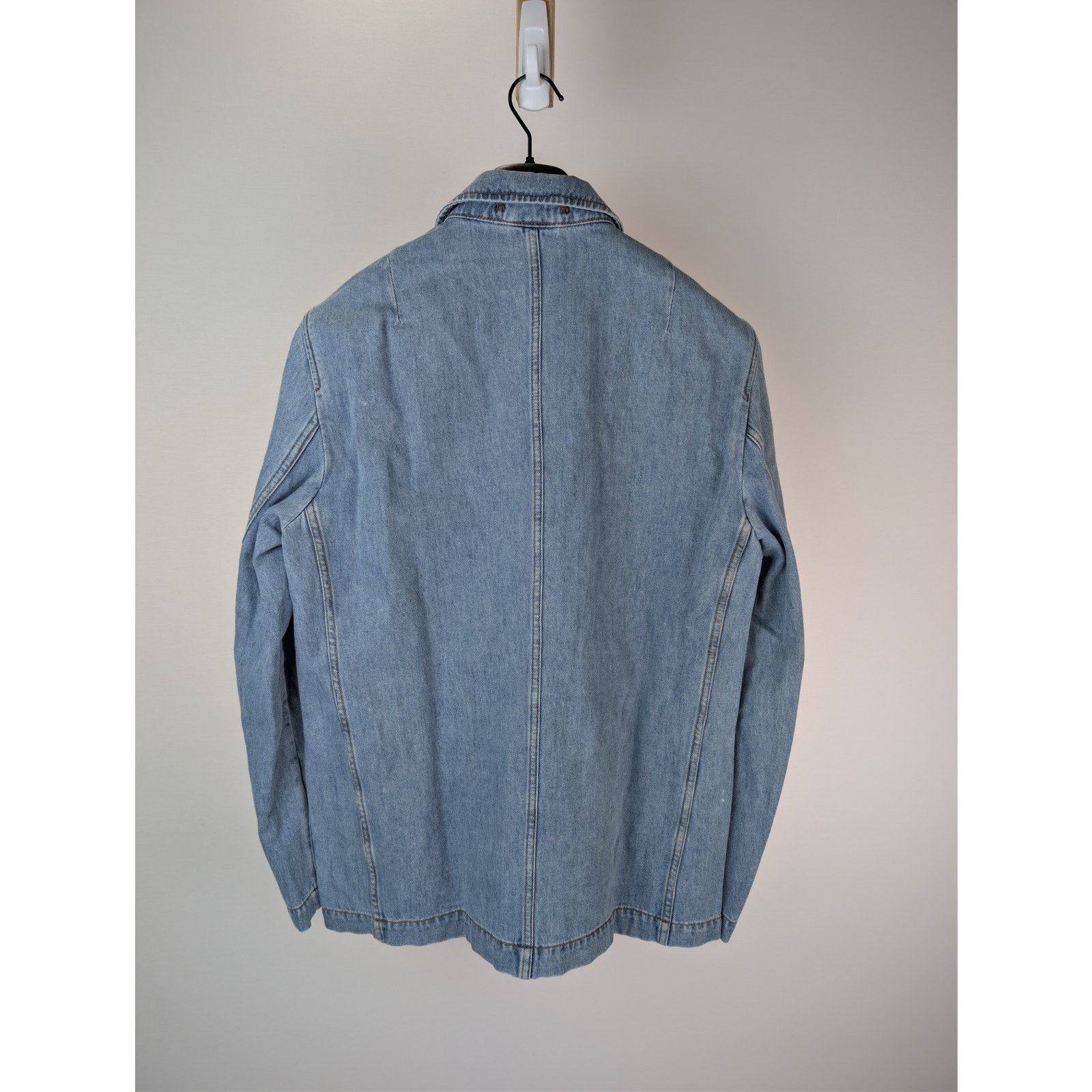 Dries Van Noten o1rshd1 Braxton Denim Jacket in Blue Size US XXL / EU 58 / 5 - 9 Thumbnail