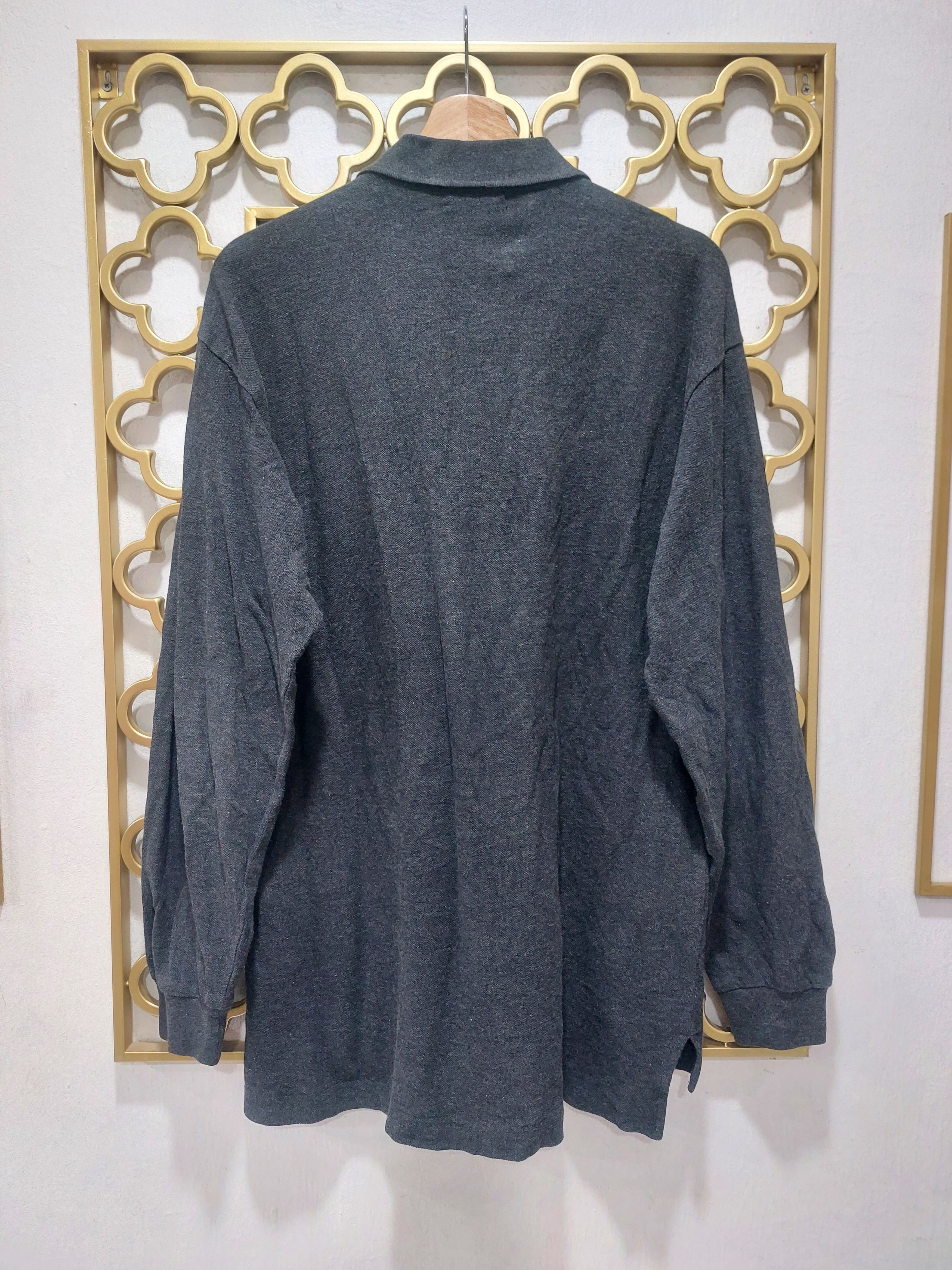 Burberry × Burberry Prorsum × Japanese Brand BURBERRY LONG SLEEVE POLO Size US L / EU 52-54 / 3 - 3 Thumbnail