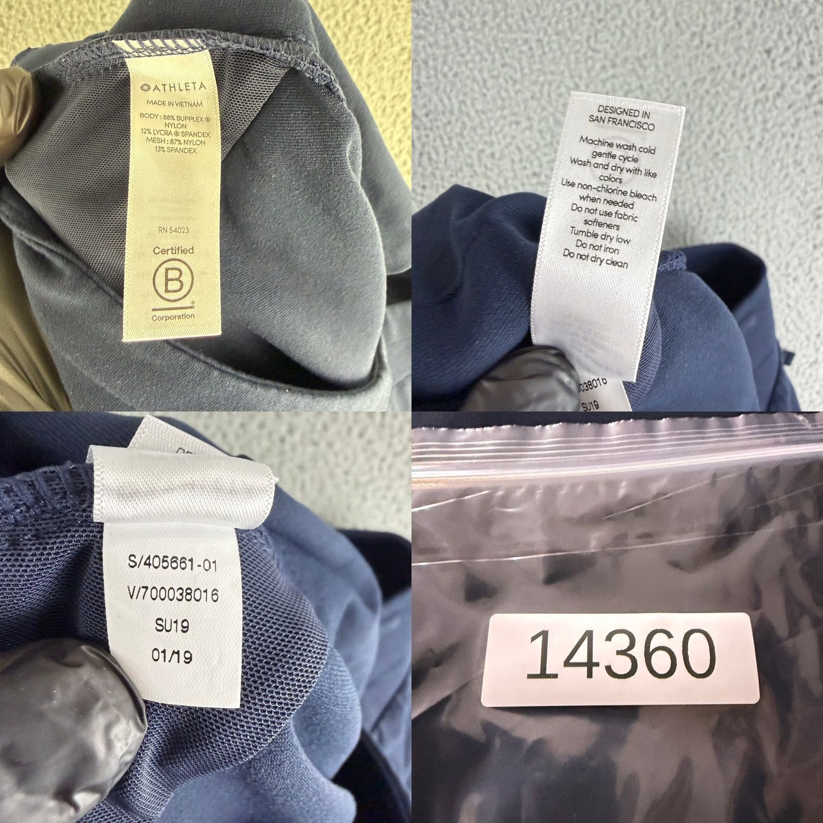Athleta Athleta Track Pants Womens Large Navy Blue Satin Side Stripe Drawstring Pants Athletic Womens L Navy Satin Side Stripe Drawstring Size 24" / US 00 / IT 34 - 9 Thumbnail
