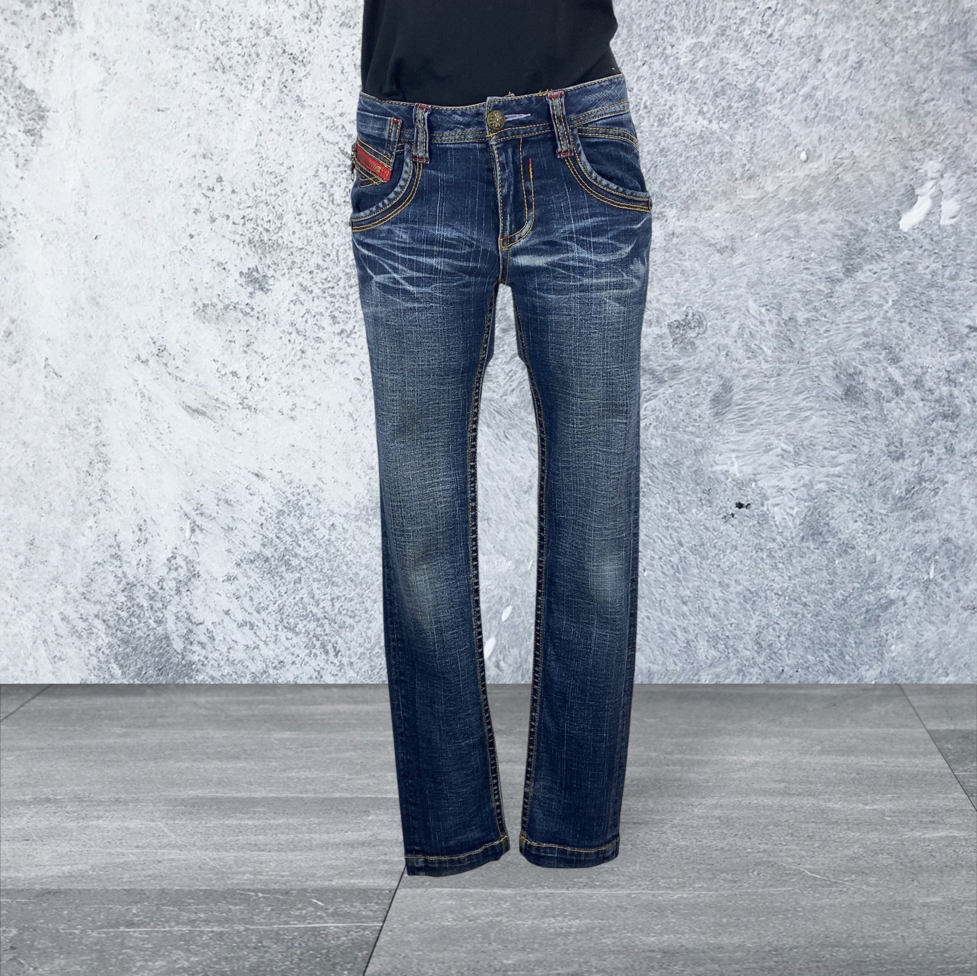 Bcbgmaxazria BCBG Skinny Denim Jeans Size 22" - 3 Thumbnail