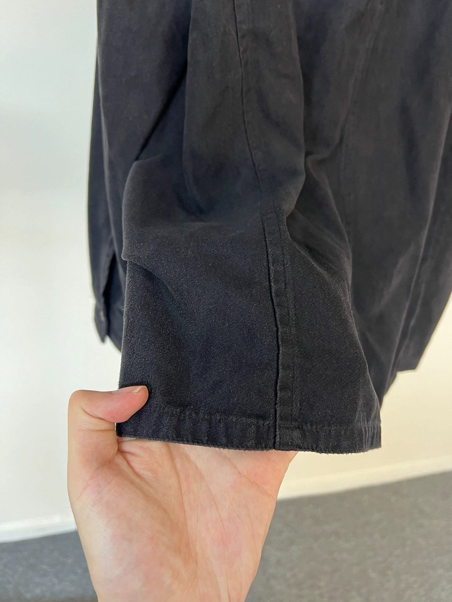 Jean Paul Gaultier Jean Paul Gaultier suede black shirt distinct cut Size US S / EU 44-46 / 1 - 6 Thumbnail
