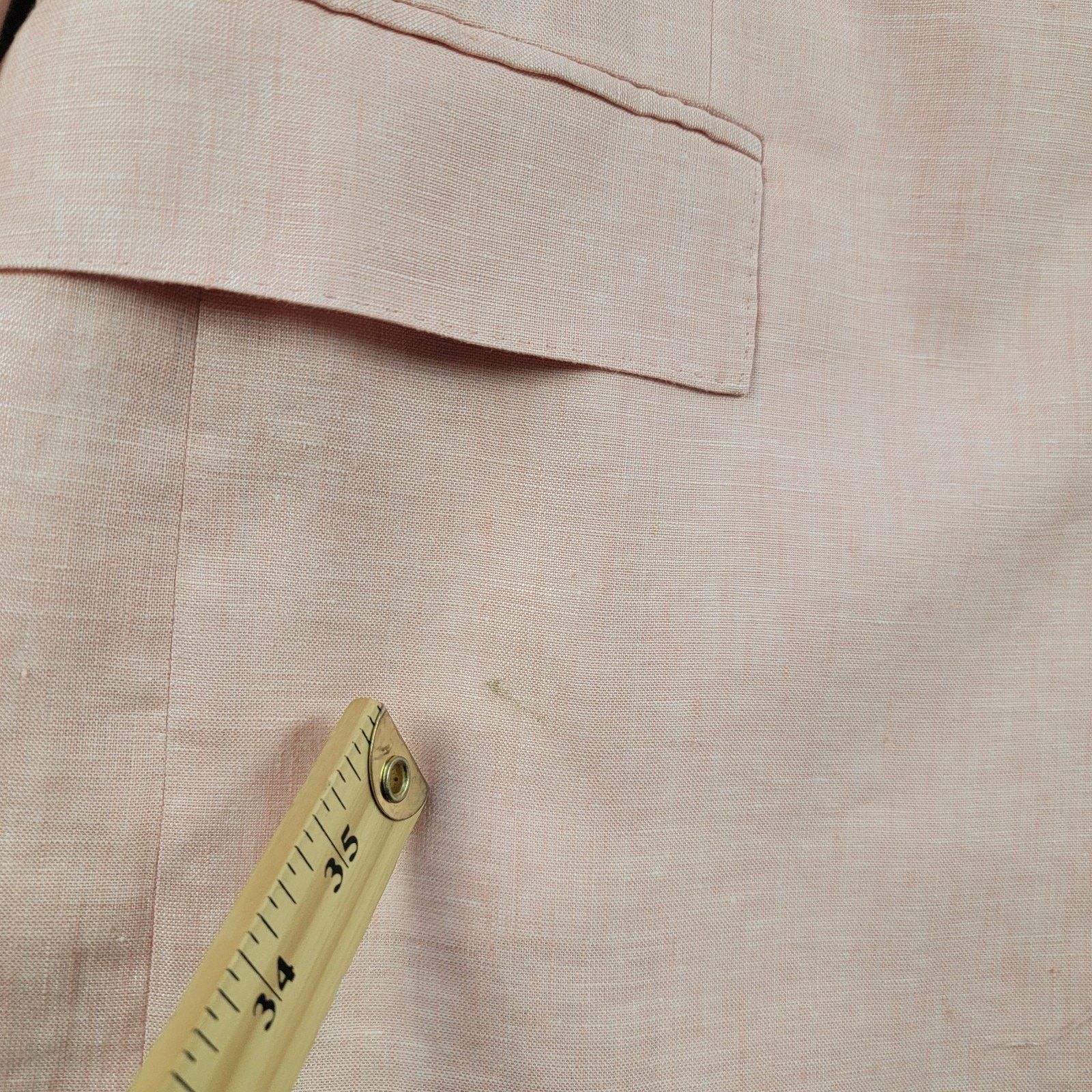 Todd Snyder Todd Snyder 100% Linen Blazer Sport Coat *Read* Size 42R - 16 Thumbnail
