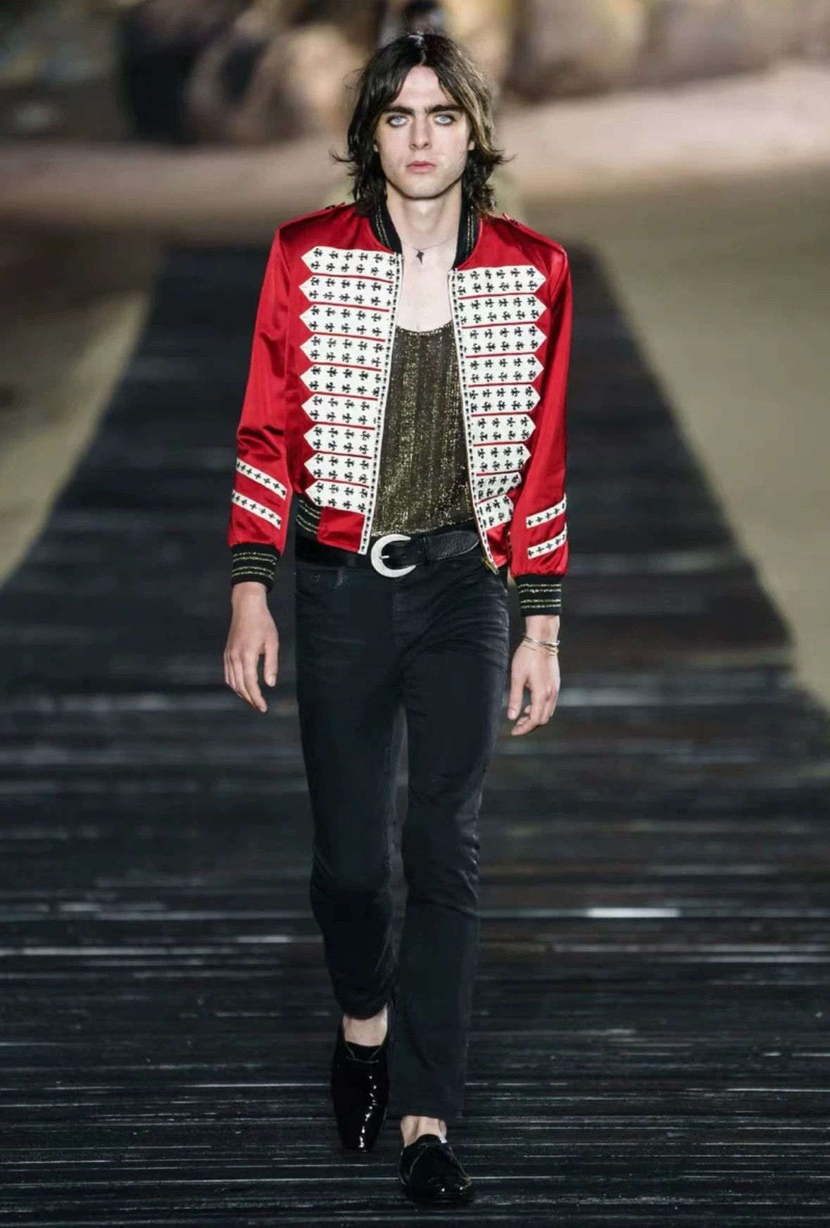 Saint Laurent Paris SLP Saint Laurent 20SS Runway Skinny Waxed Claw Jeans 1of1 Size US 28 / EU 44 - 8 Thumbnail