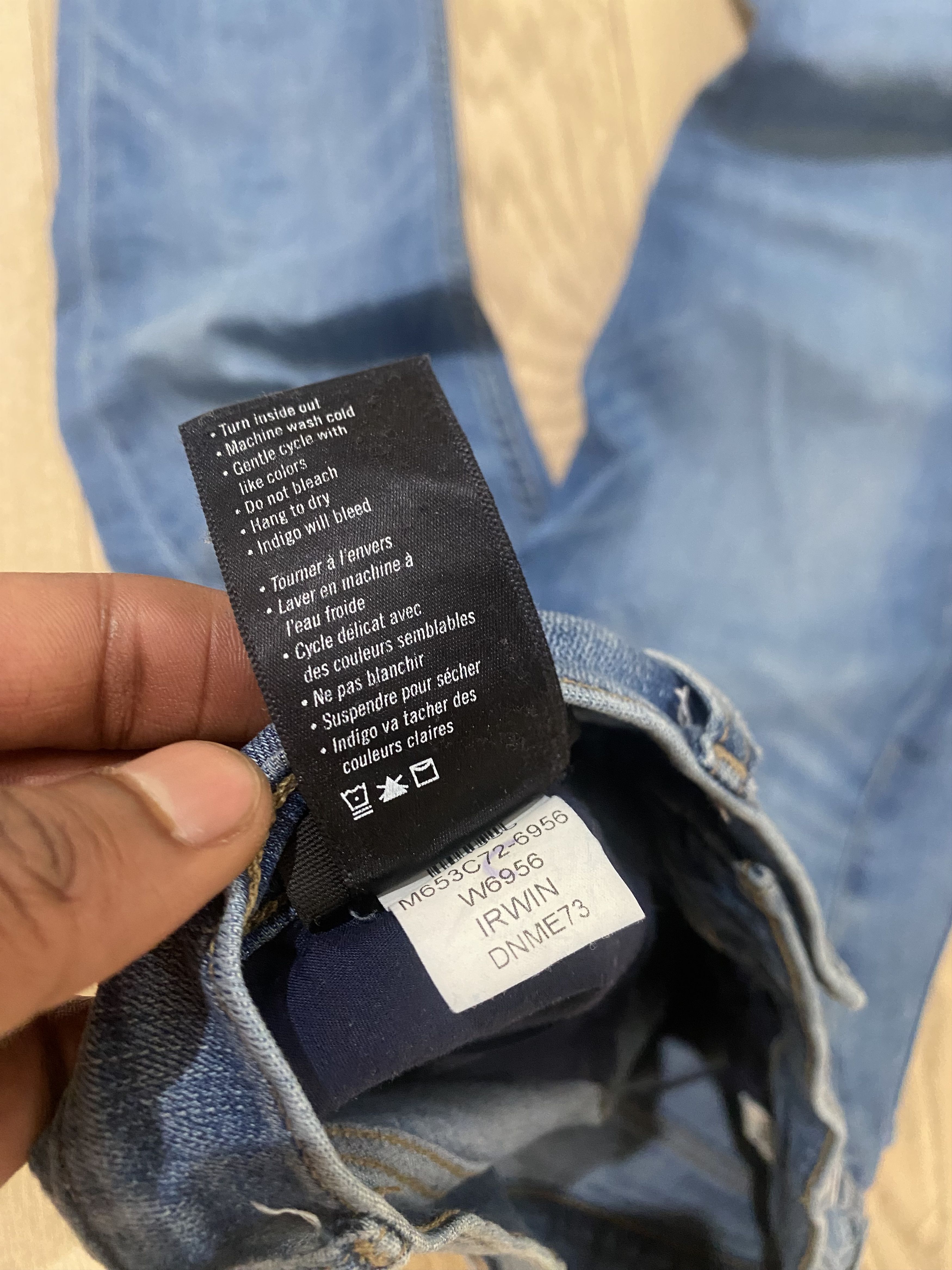 Paige Transcend Lennox 32” Slim Jean ‘IRWIN’ Size US 32 / EU 48 - 9 Thumbnail