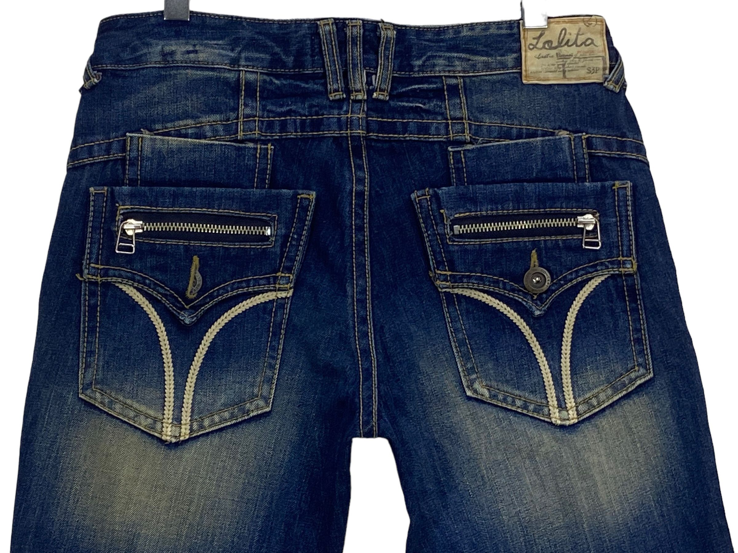 Japanese Brand Lolita Jeans Straight Leg Jeans Size US 31 - 5 Thumbnail