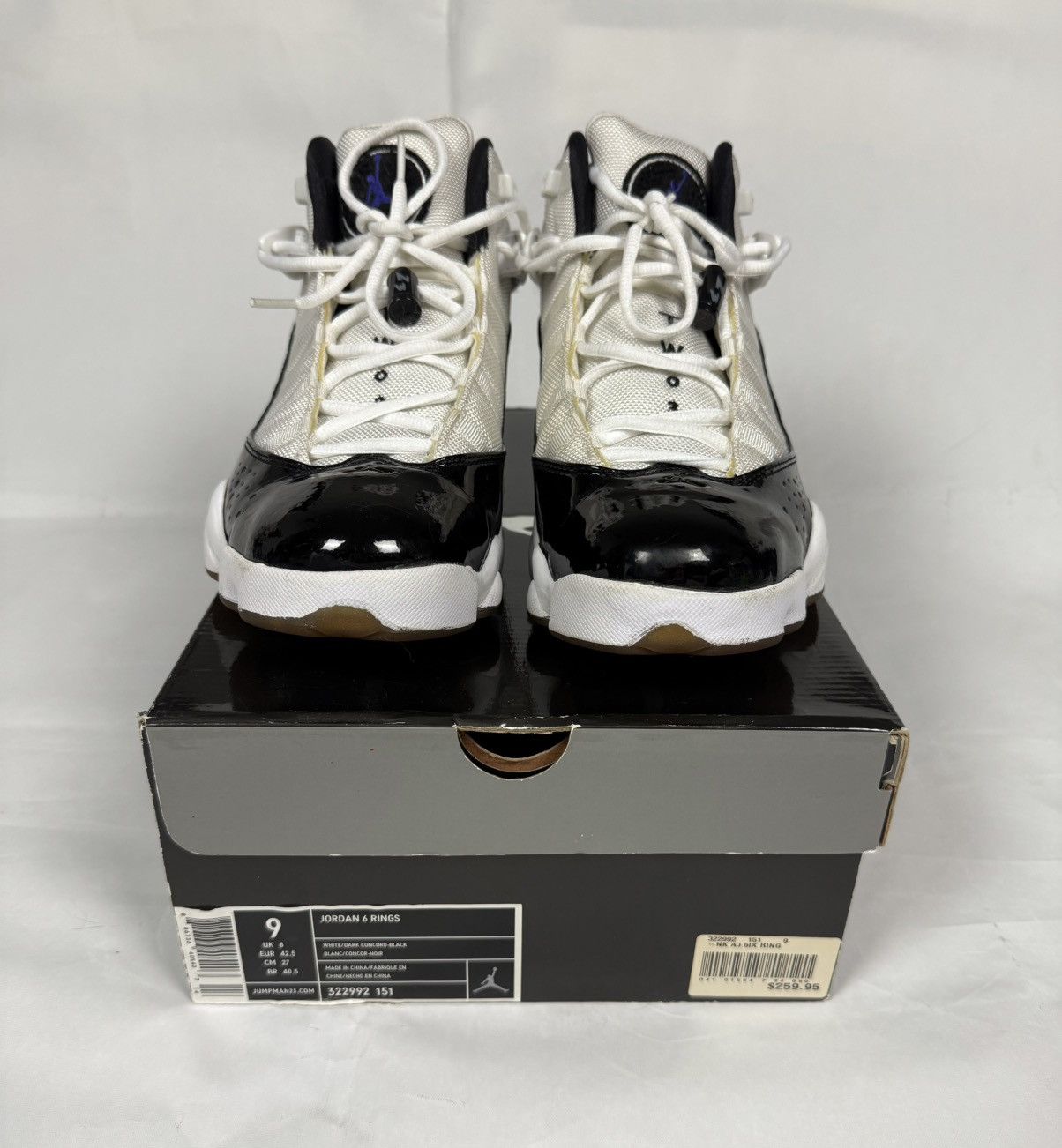 Jordan Brand × Nike Jordan 6 Rings ‘Concord’ Size US 9 / EU 42 - 1 Thumbnail
