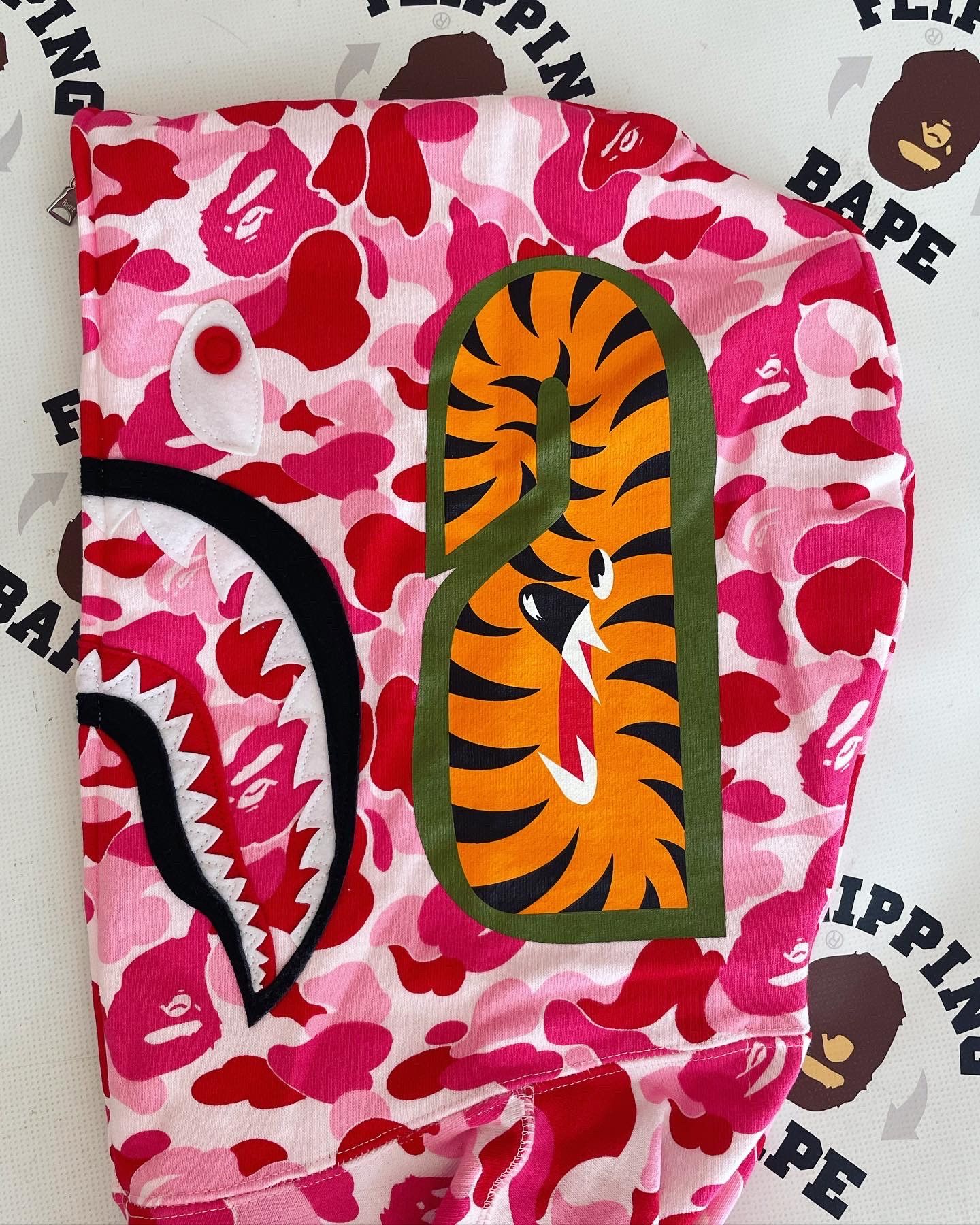 Bape BAPE ABC CAMO SHARK FULL ZIP HOODIE Size US XL / EU 56 / 4 - 4 Thumbnail